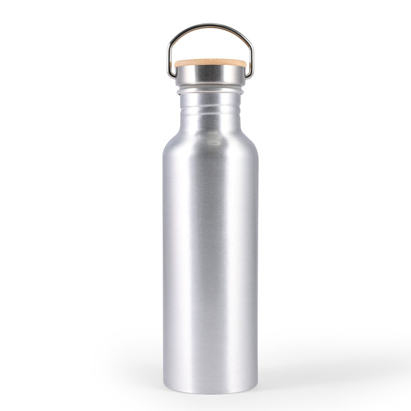 Custom Printed Chat Recycled Aluminium Drink Silver Stainless Bottle Online In Perth Australia