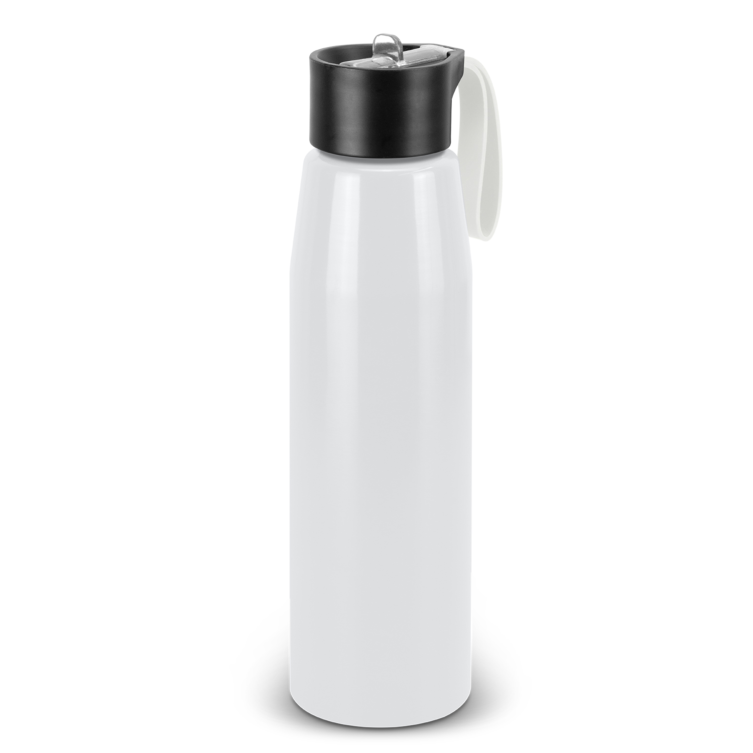 Custom Printed Delano Aluminium White Stainless Bottle Online In Perth Australia