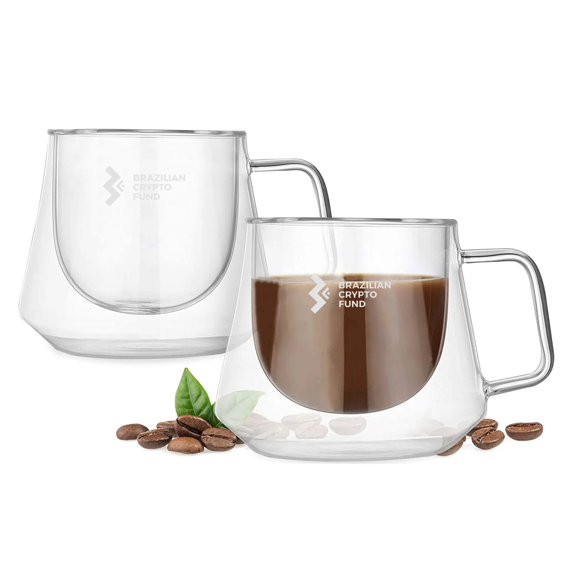 Custom Printed Diamond Glass Coffee Cup Main Online In Perth Australia