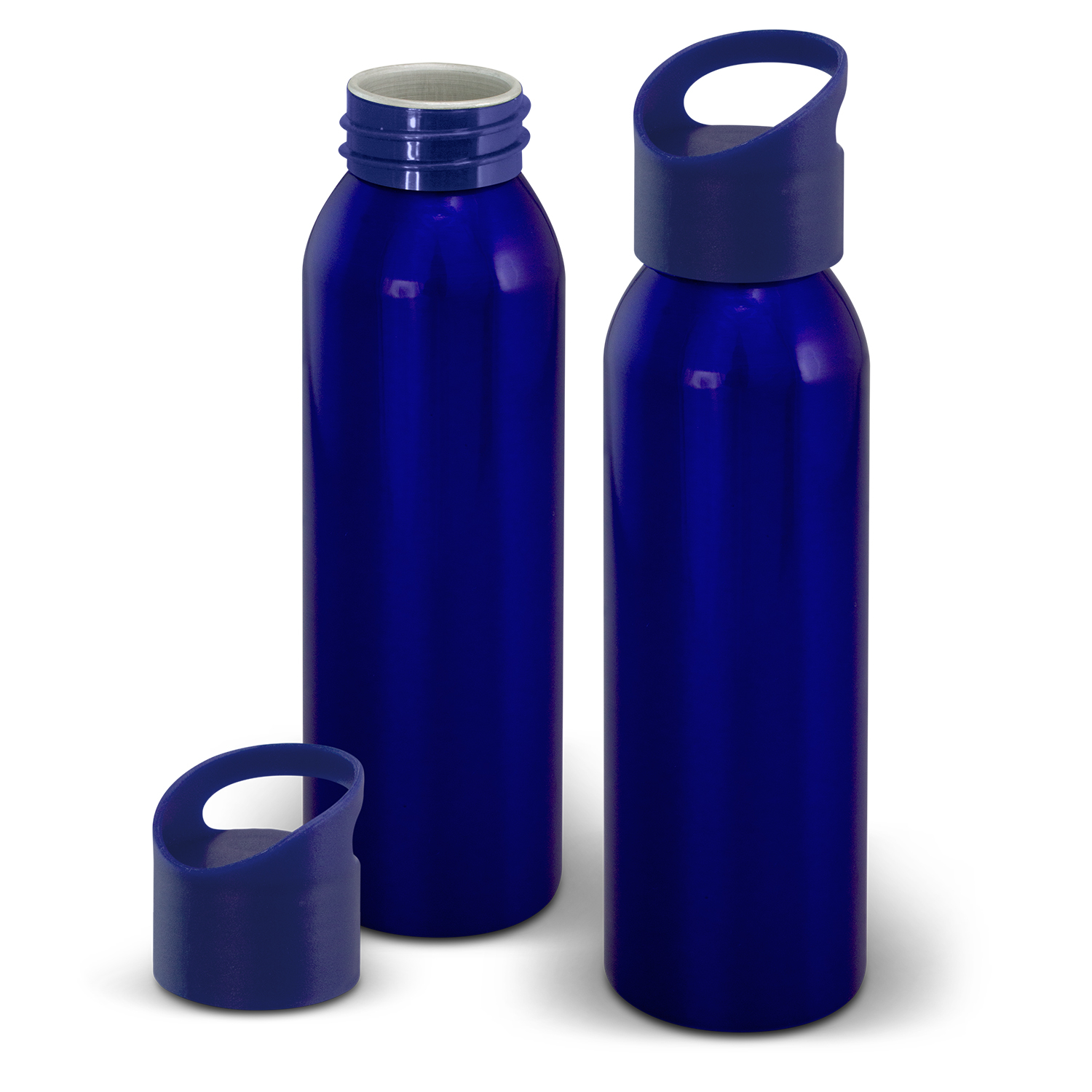 Custom Printed Eclipse Aluminium Dark Blue Stainless Bottle Online In Perth Australia