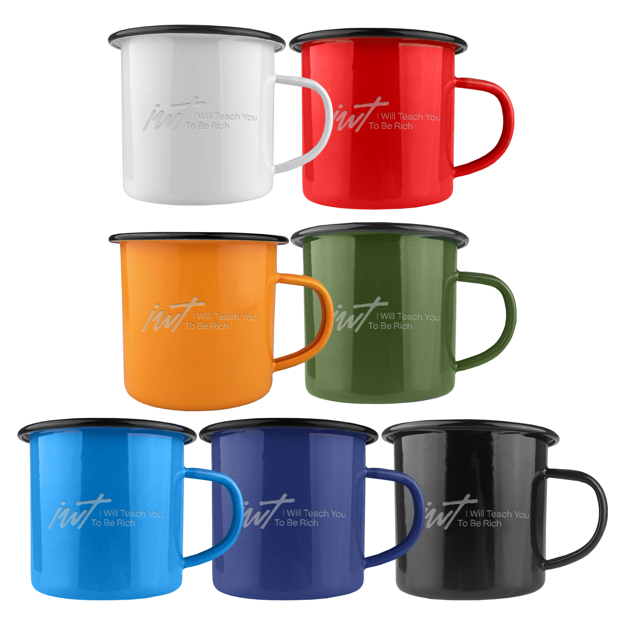 Custom Printed Enamel Camper Stainless Mugs Online In Perth Australia