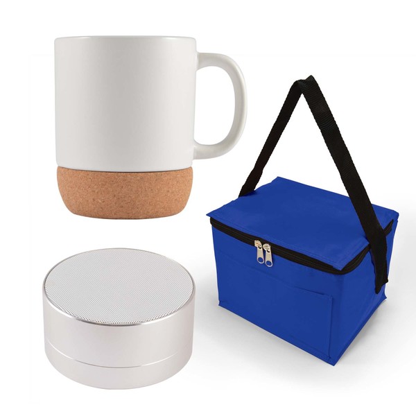 Promotional Bulk Espresso Coffee Cup And Speaker Pack Navy Blue Premium Mugs Online In Perth Australia