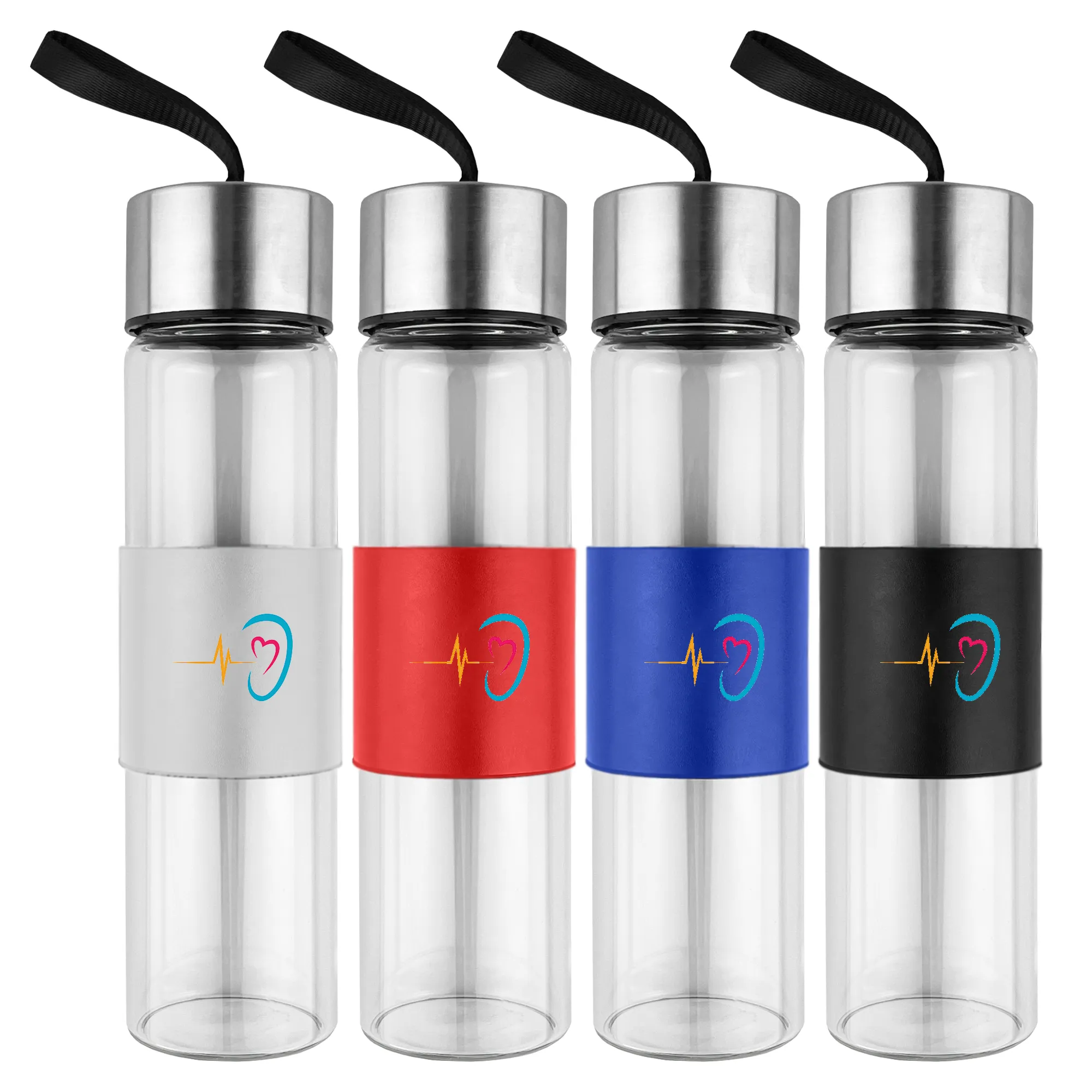 Custom Printed Evoke Glass Main Drink Bottle Online In Perth Australia