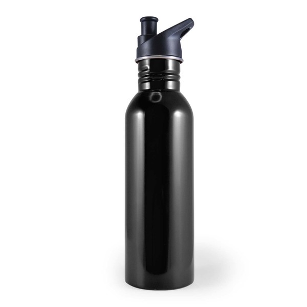 Custom Printed Hike Drink Black Stainless Bottle Online In Perth Australia