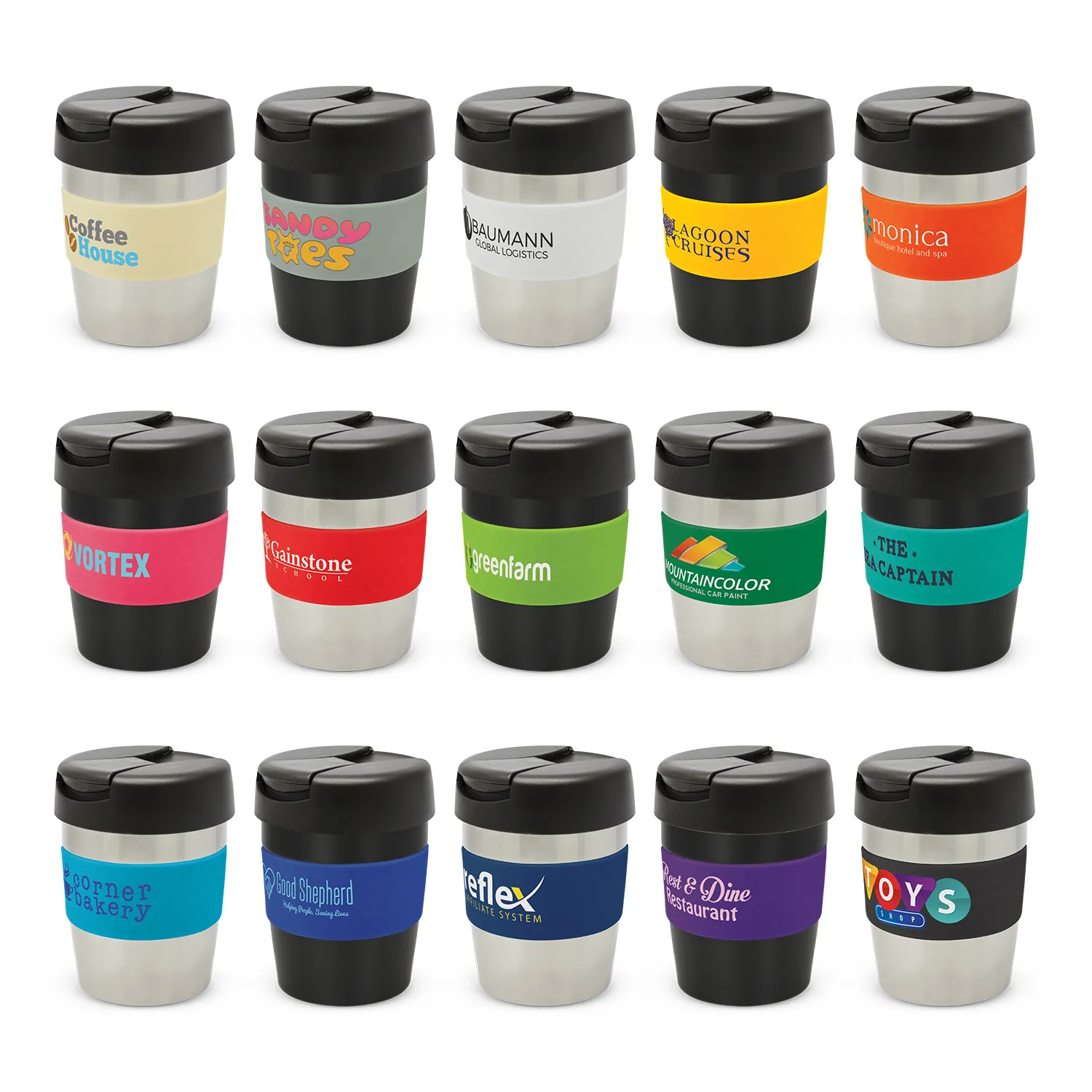 Custom Printed Java Vacuum Cup 230Ml Main Online In Perth Australia