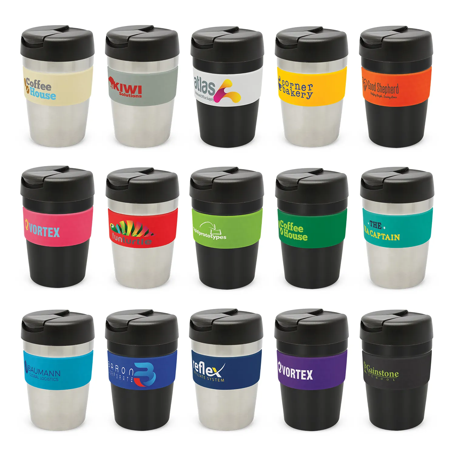 Custom Printed Java Vacuum Cup 340Ml Main Online In Perth Australia