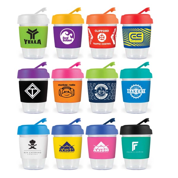 Custom Printed Kick Cup Crystal Silicone Band Printed All Plastic Mugs Online In Perth Australia 