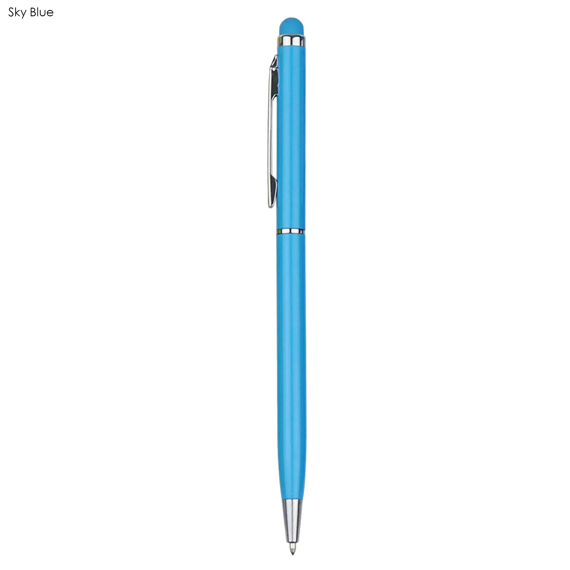 Custom Printed Lavee Sky Blue Stylus Pens Online In Perth Australia