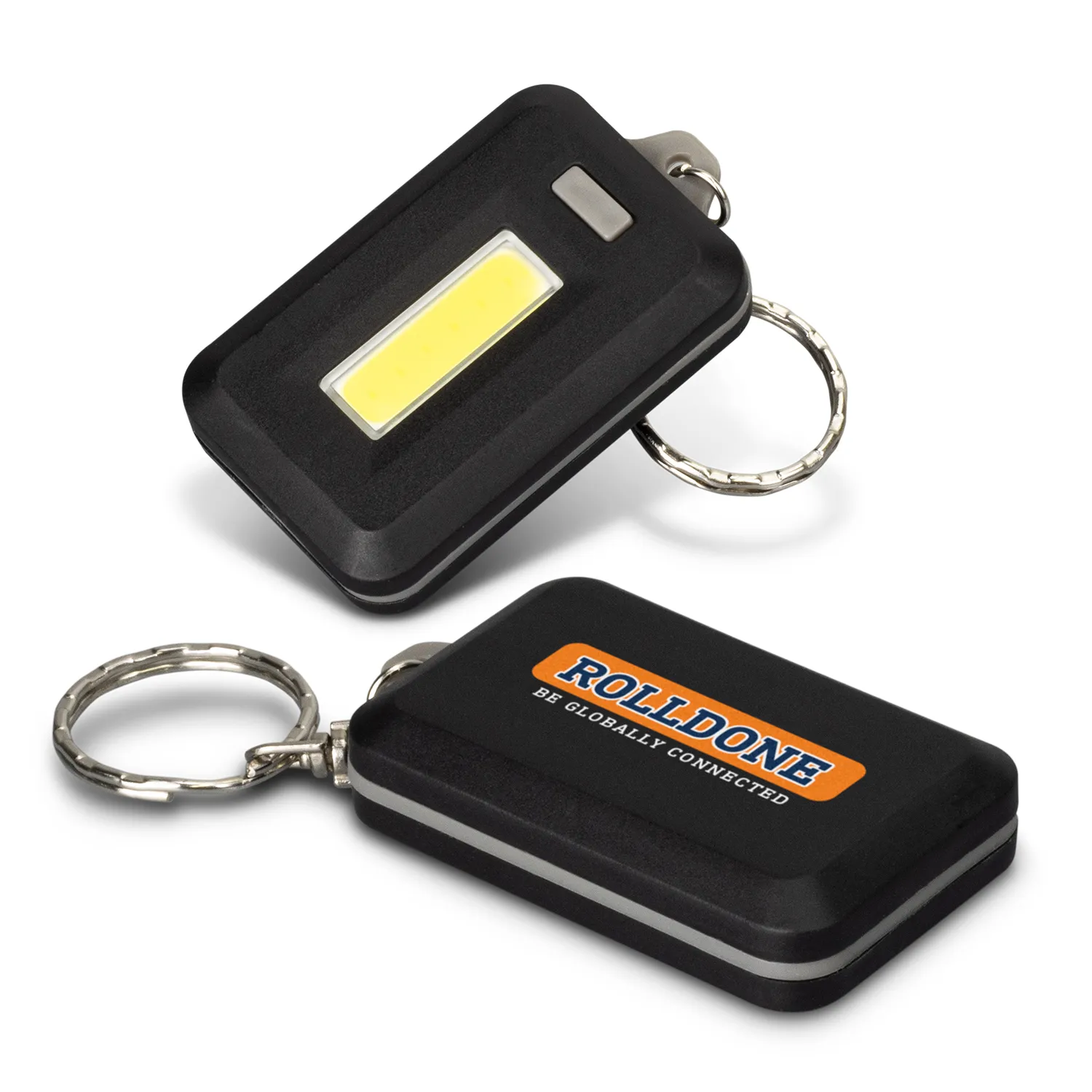 Custom Printed Luton Cob Light Main Torch Key Ring Online In Perth Australia