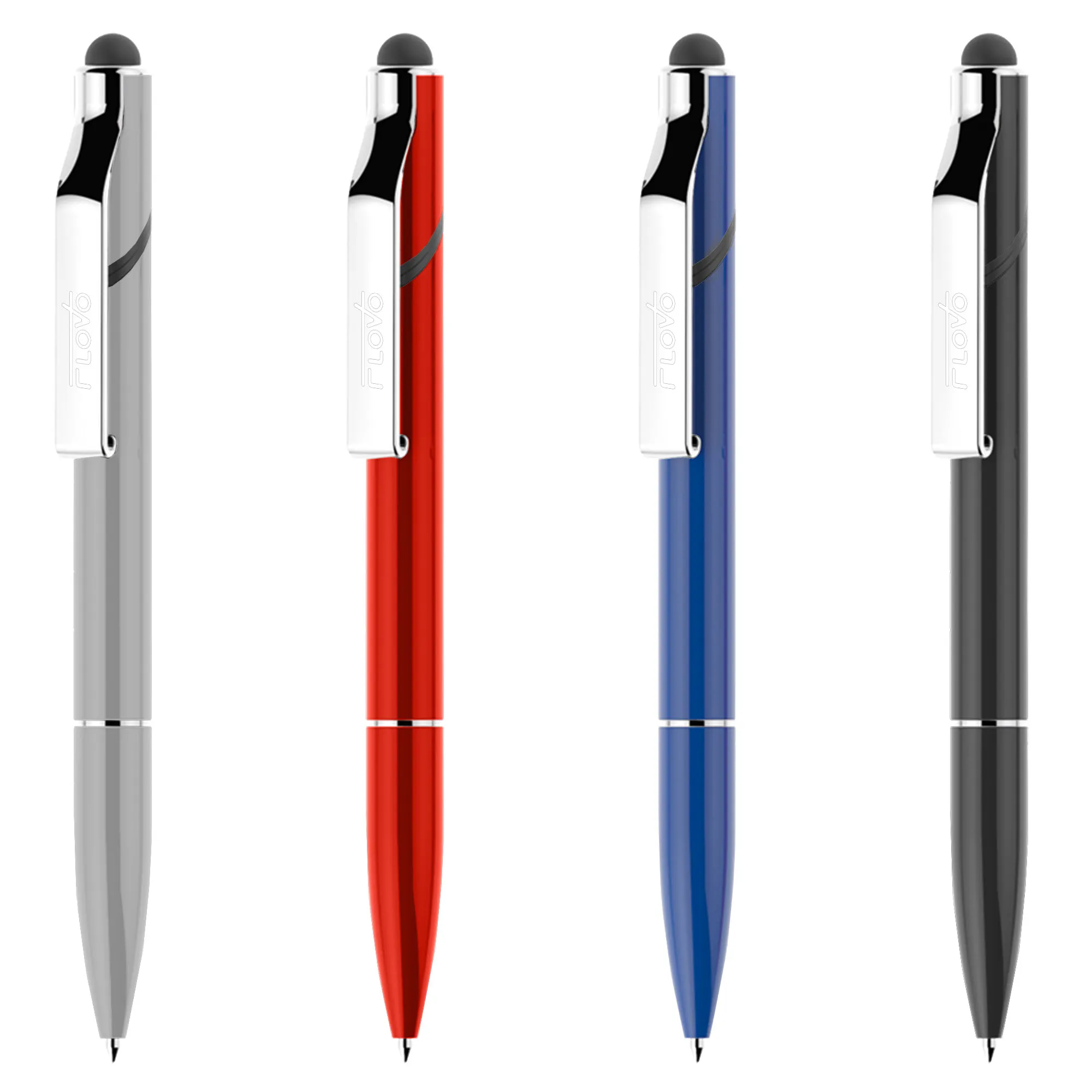 Custom Printed Metal I-Stand Twist Colour Range Stylus Pens Online In Perth Australia