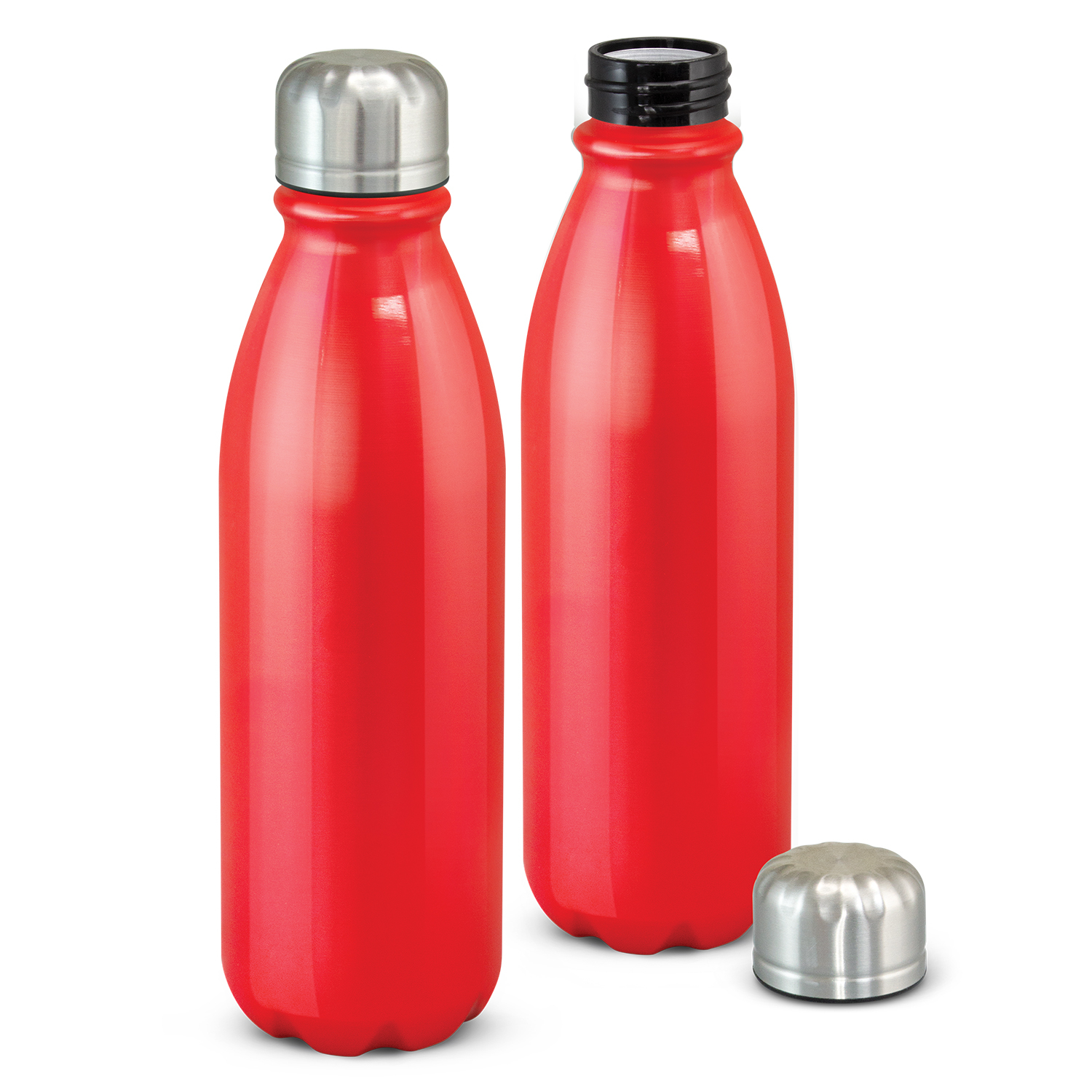 Custom Printed Mirage Aluminium Red Stainless Bottle Online In Perth Australia