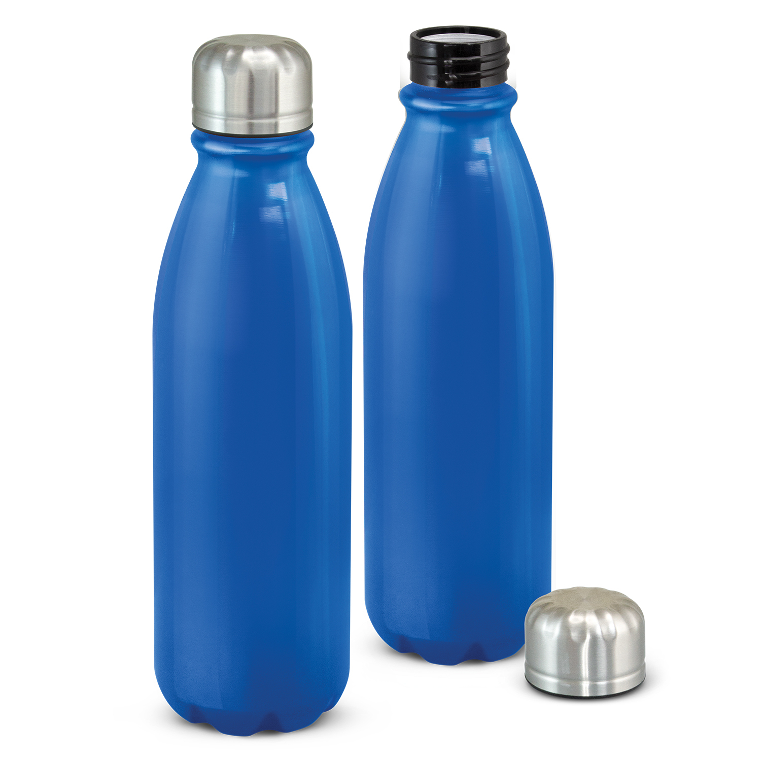 Custom Printed Mirage Aluminium Royal Blue Stainless Bottle Online In Perth Australia