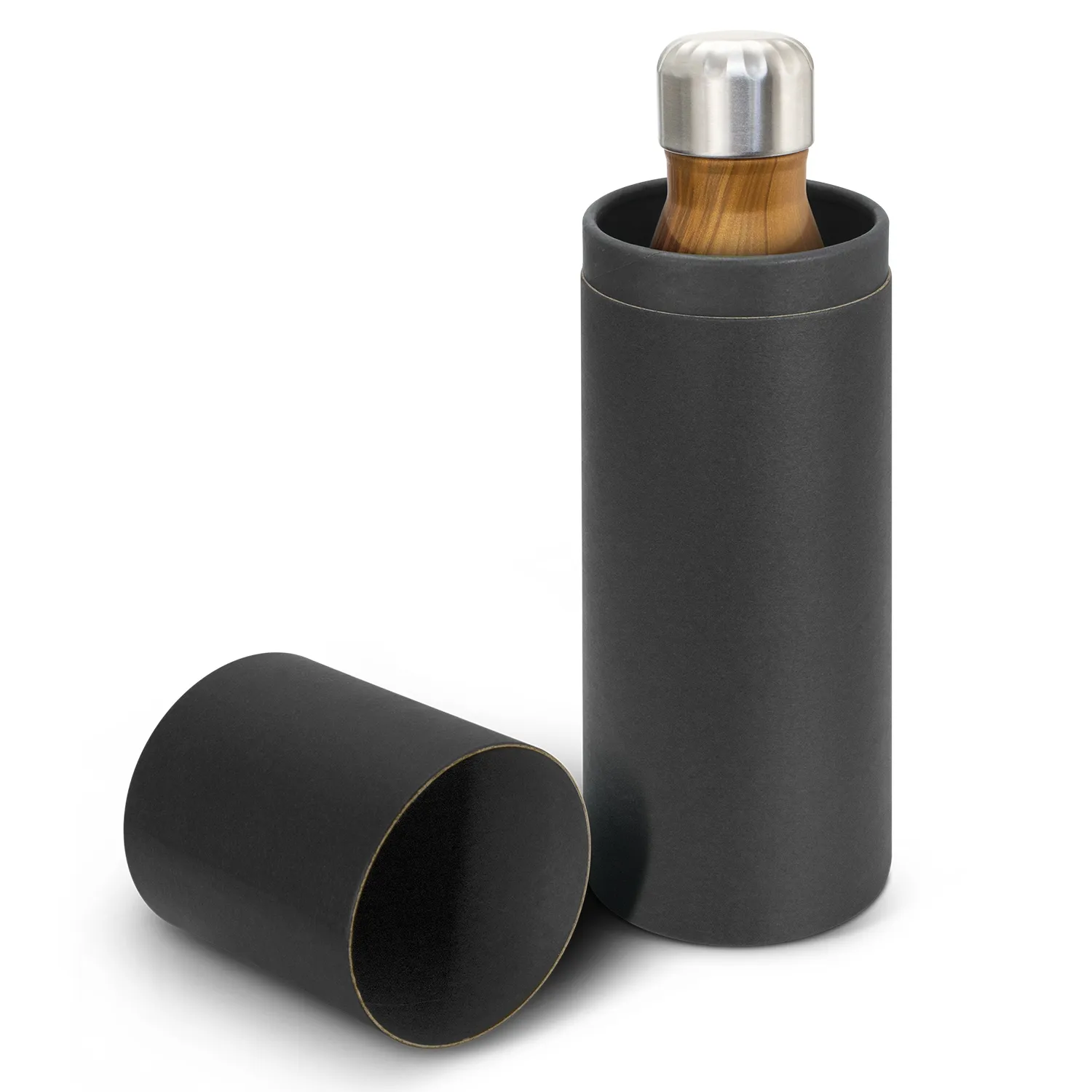 Custom Printed Mirage Heritage Vacuum Bottle Black Gift Tube Online In Perth Australia