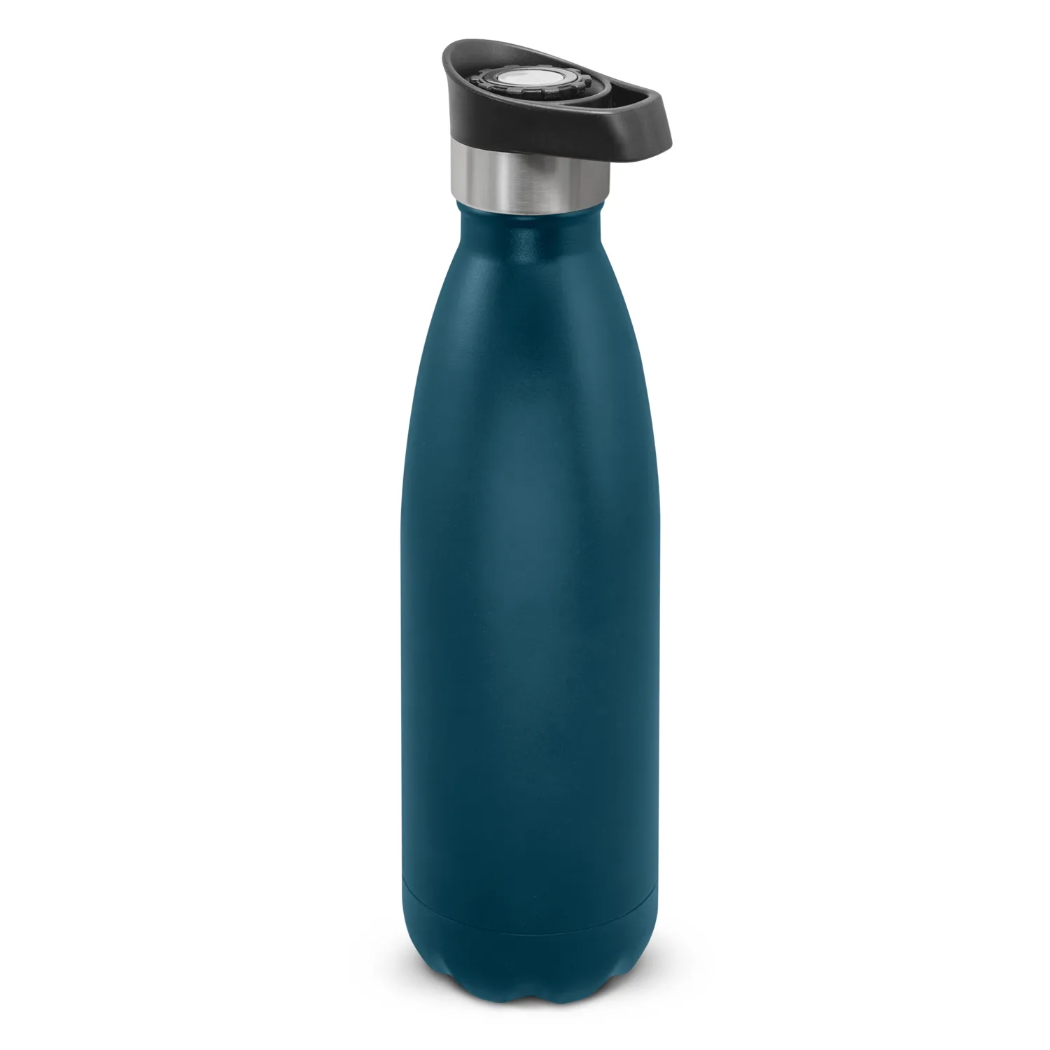 Custom Printed Mirage Powder Coated Vacuum Bottle Push Button Lid Navy Online In Perth Australia