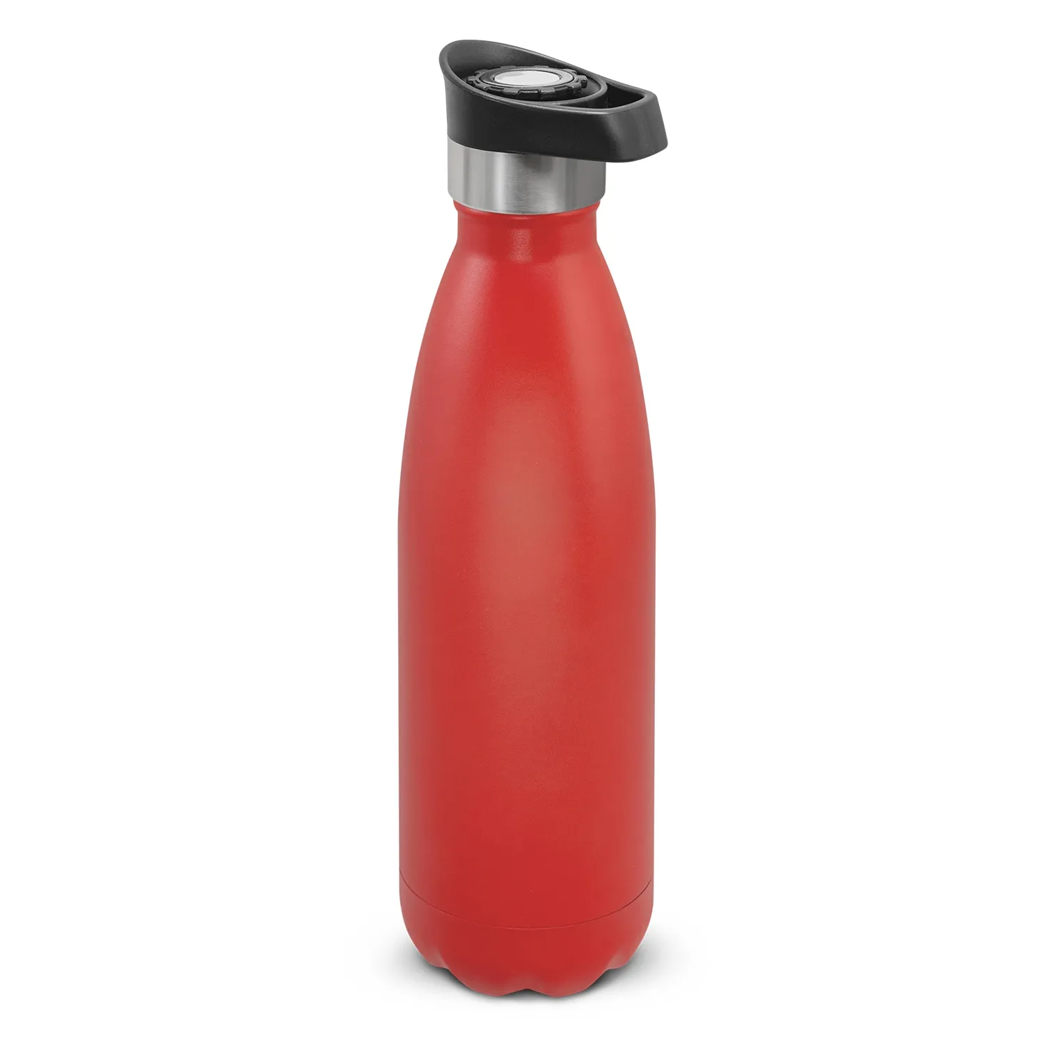 Custom Printed Mirage Powder Coated Vacuum Bottle Push Button Lid Red Online In Perth Australia