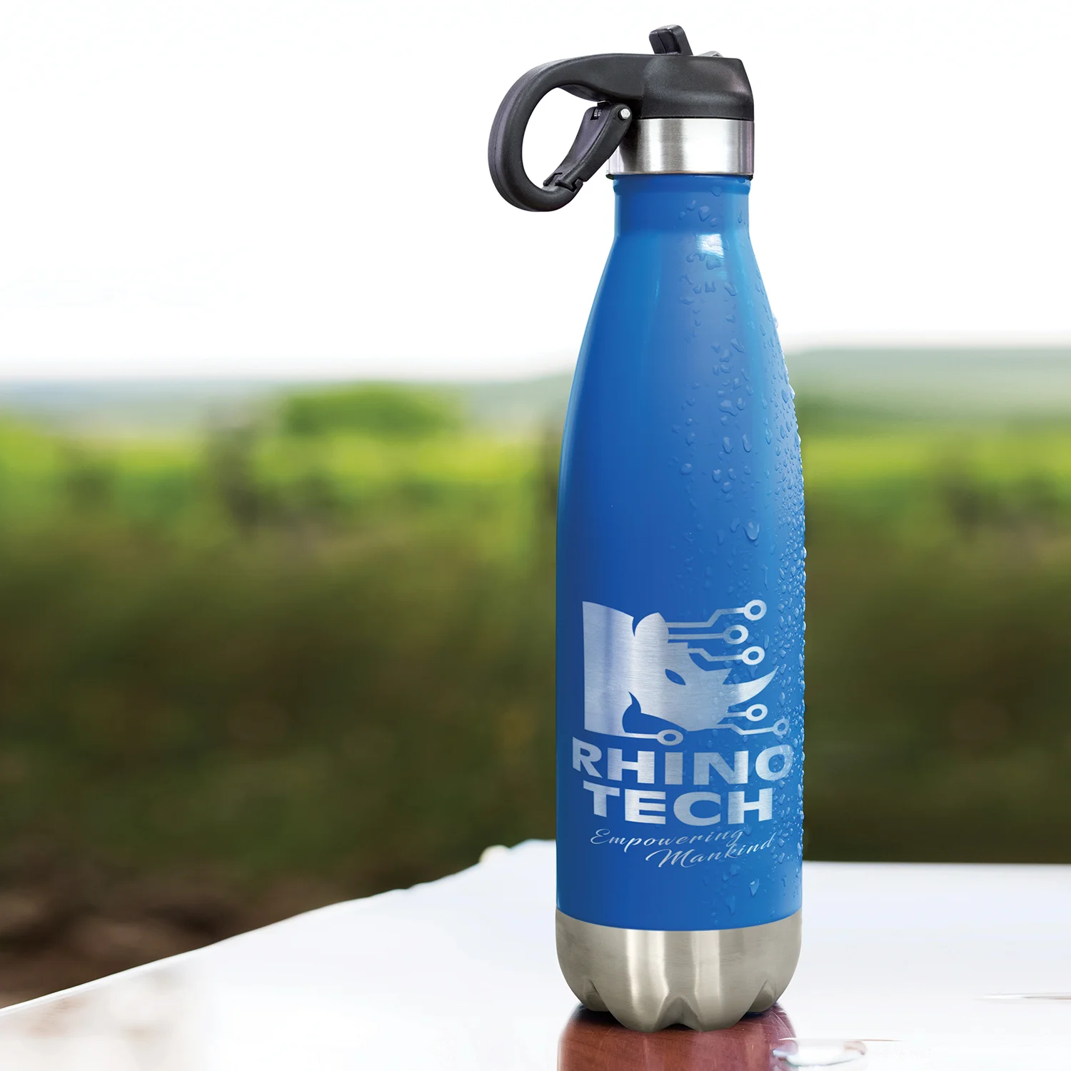 Custom Printed Mirage Steel Bottle Flip Lid Feature Online In Perth Australia