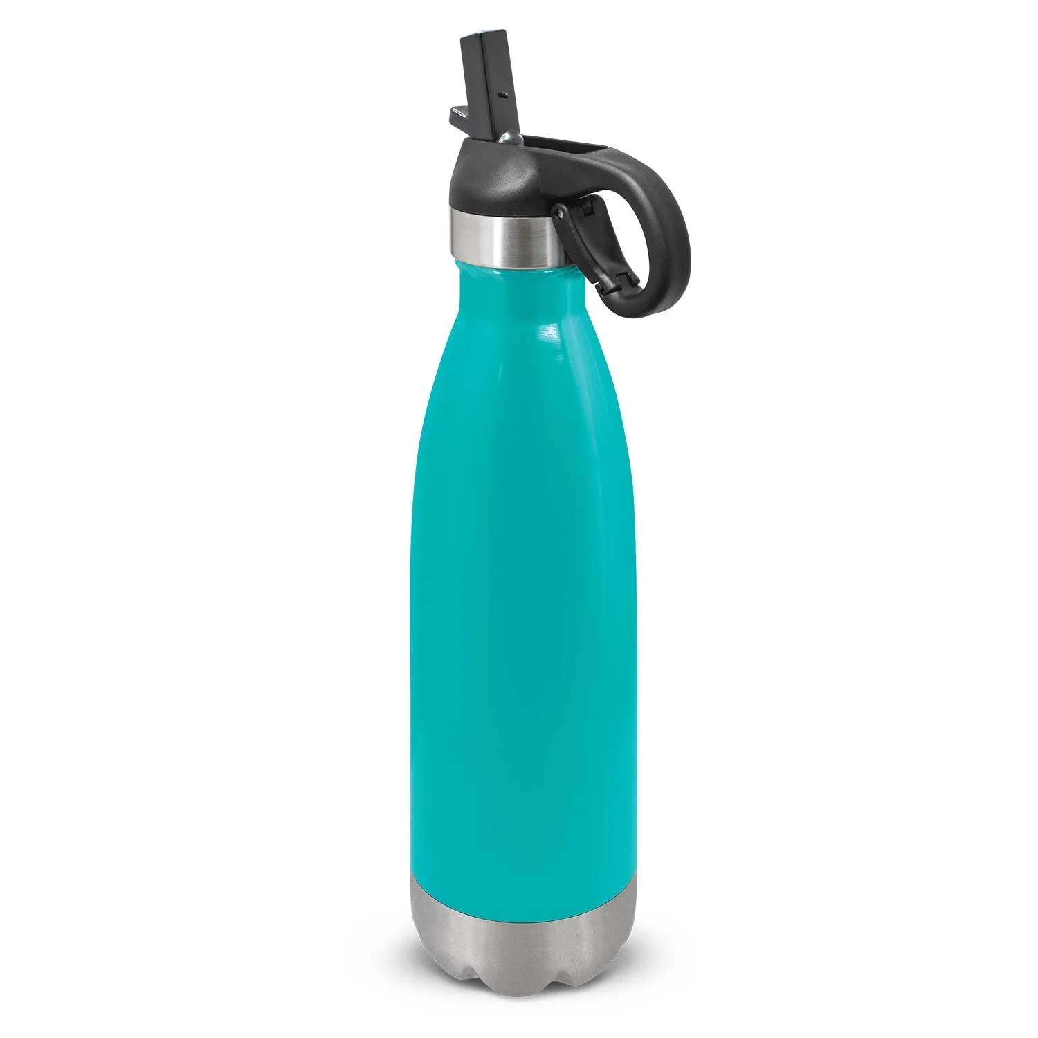 Custom Printed Mirage Steel Bottle Flip Lid Teal Online In Perth Australia