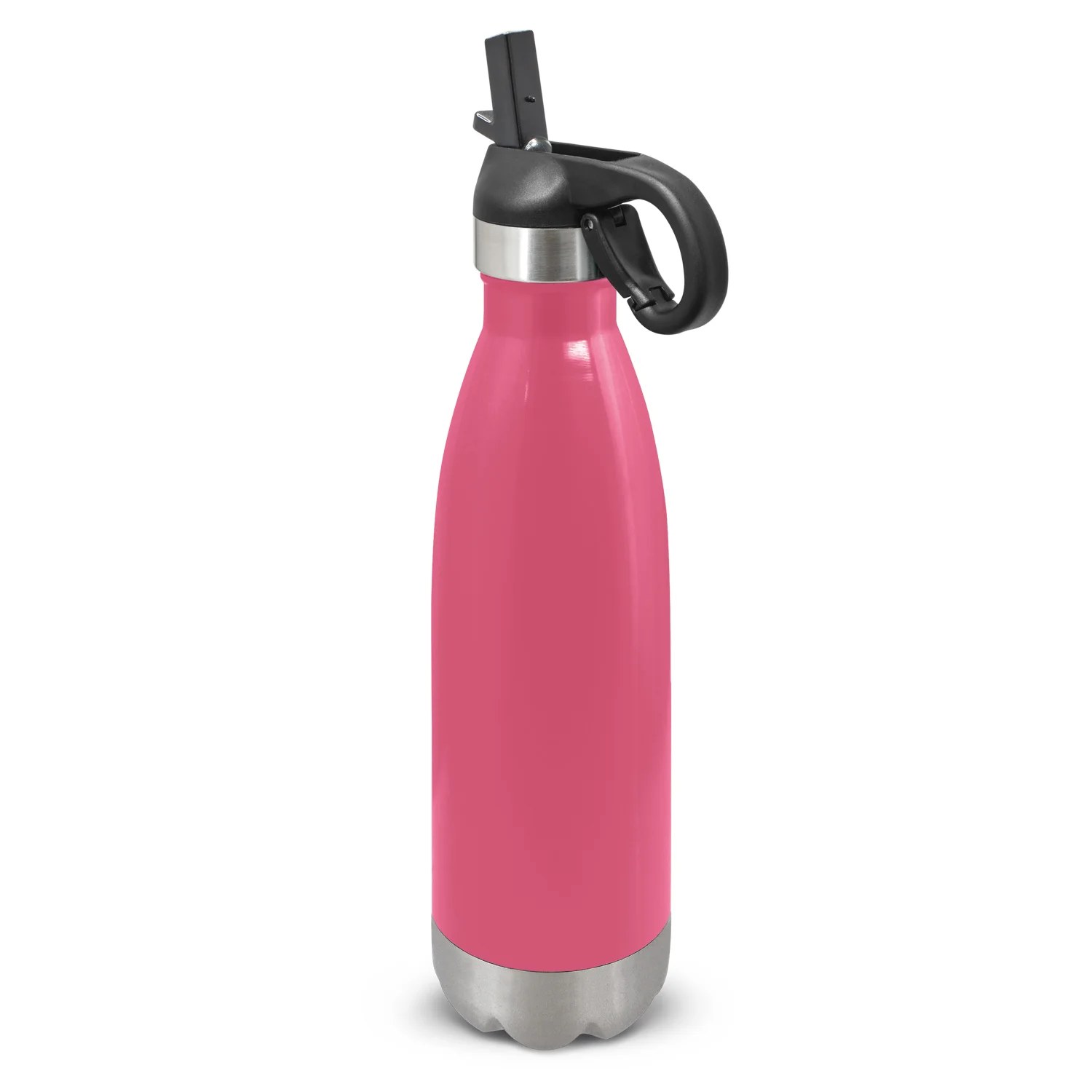 Custom Printed Mirage Steel Bottle Flip Lid Pink Online In Perth Australia