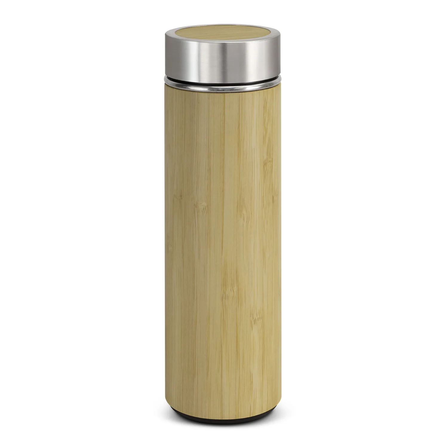 Custom Printed Natura Bamboo Vacuum Bottle Natural Online In Perth Australia