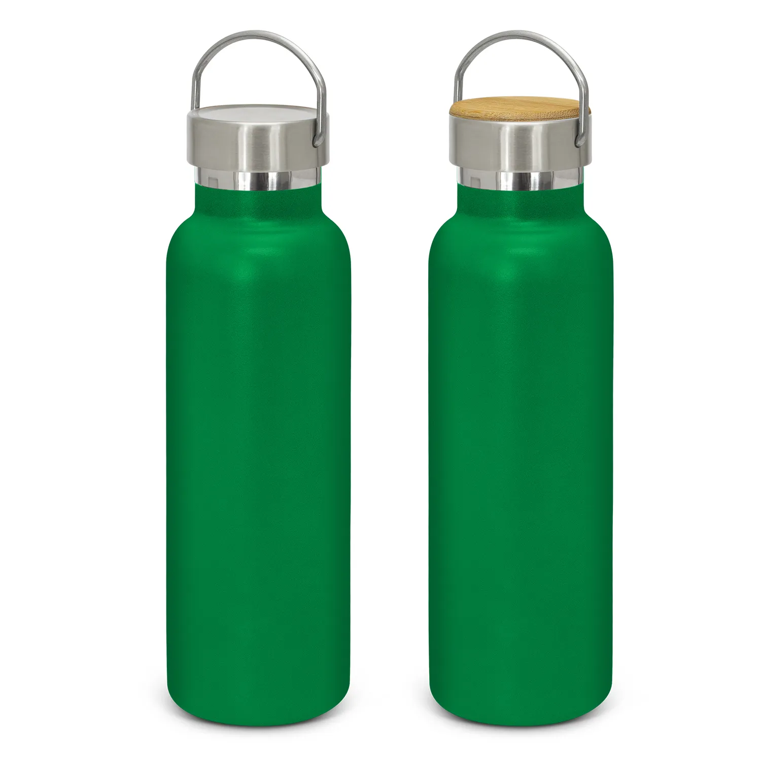 Custom Printed Nomad Deco Vacuum Bottle Powder Coated Dark Green Online In Perth Australia