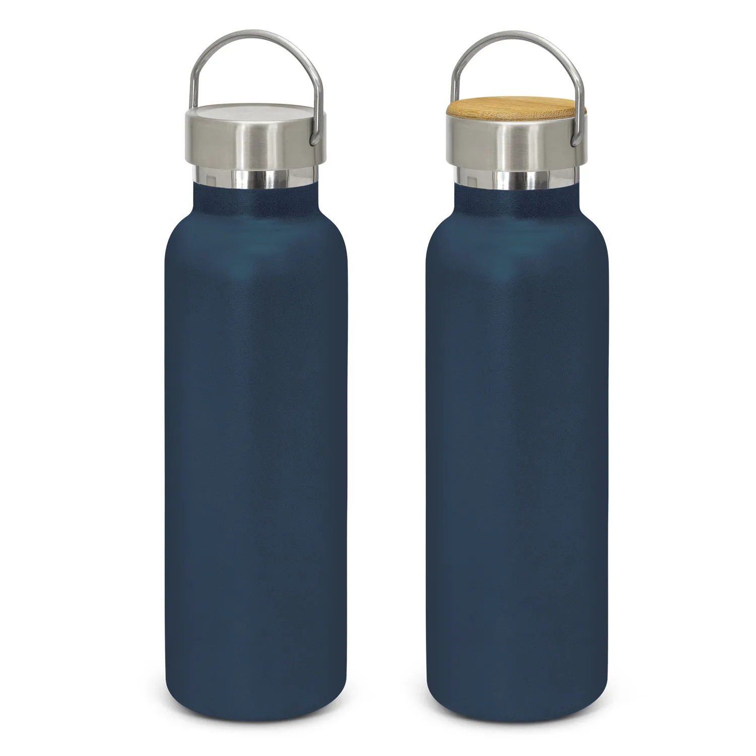 Custom Printed Nomad Deco Vacuum Bottle Powder Coated Navy Online In Perth Australia