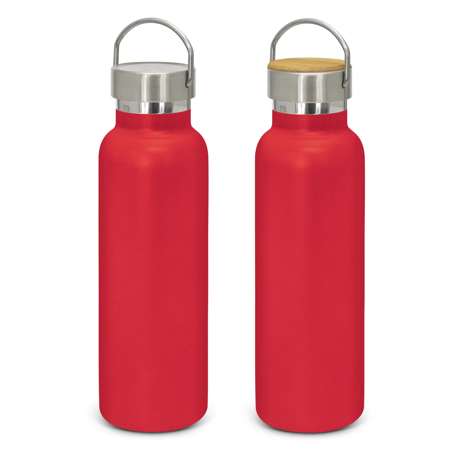 Custom Printed Nomad Deco Vacuum Bottle Powder Coated Red Online In Perth Australia