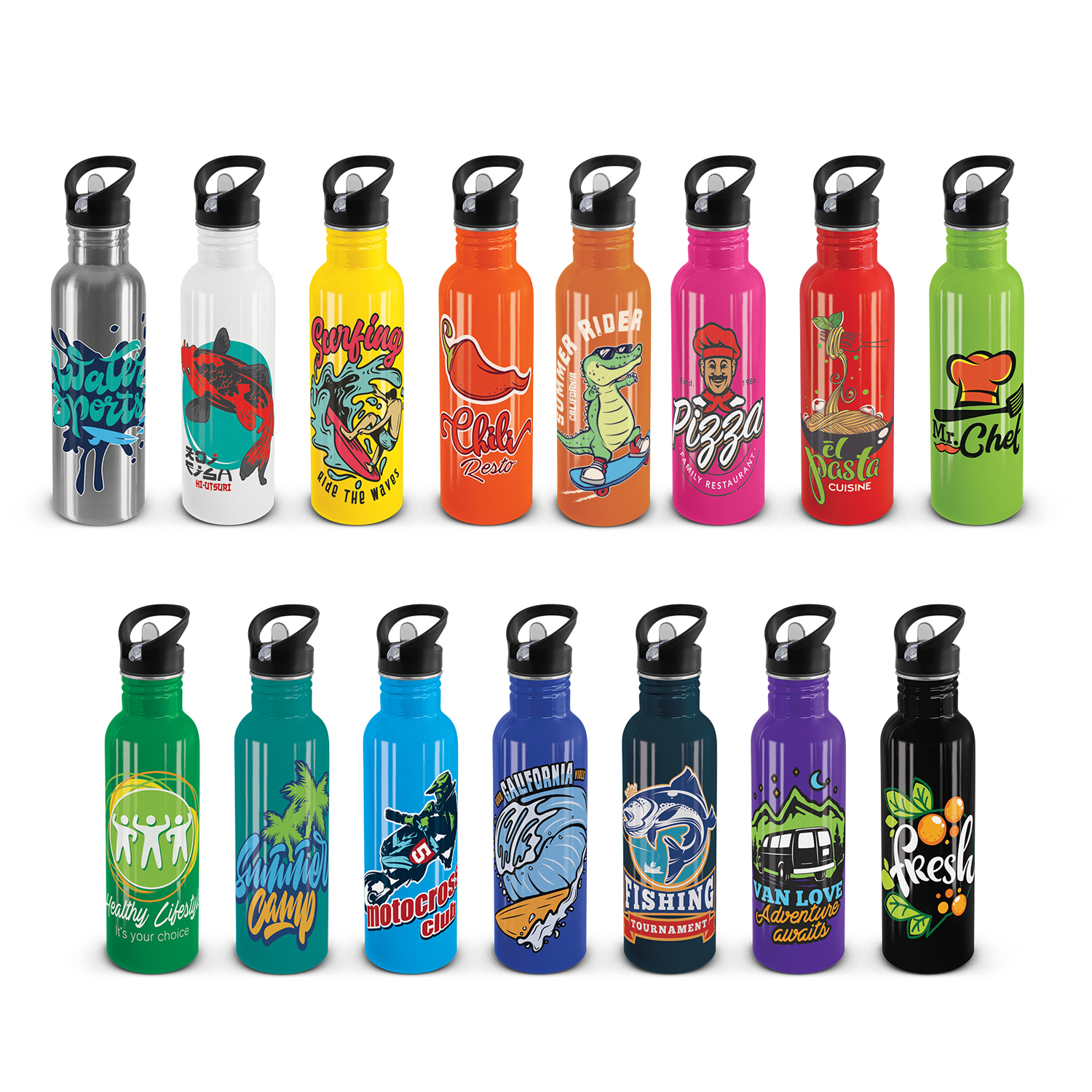 Custom Printed Nomad Main Stainless Bottle Online In Perth Australia