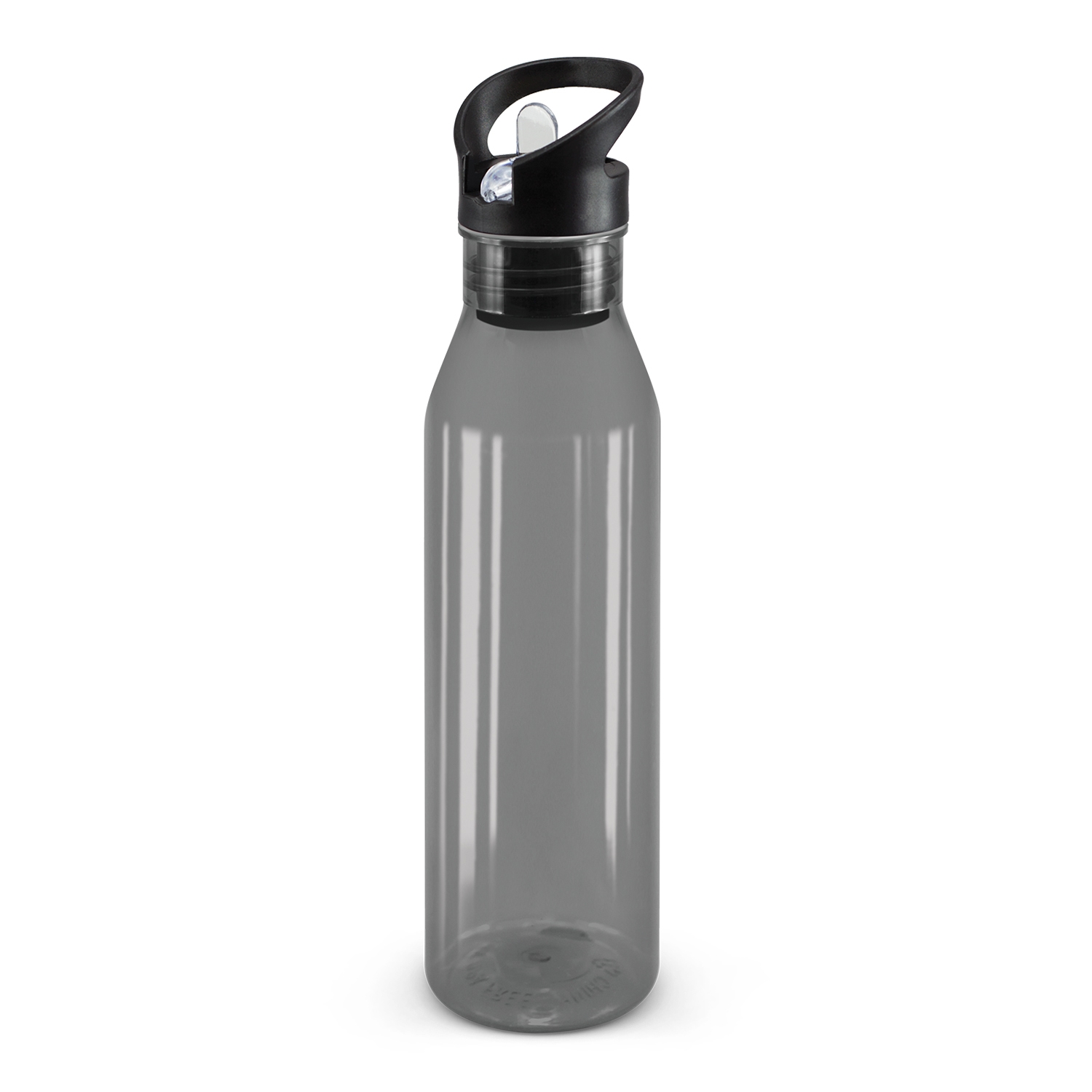 Custom Printed Nomad Translucent Black Plastic Bottle Online In Perth Australia