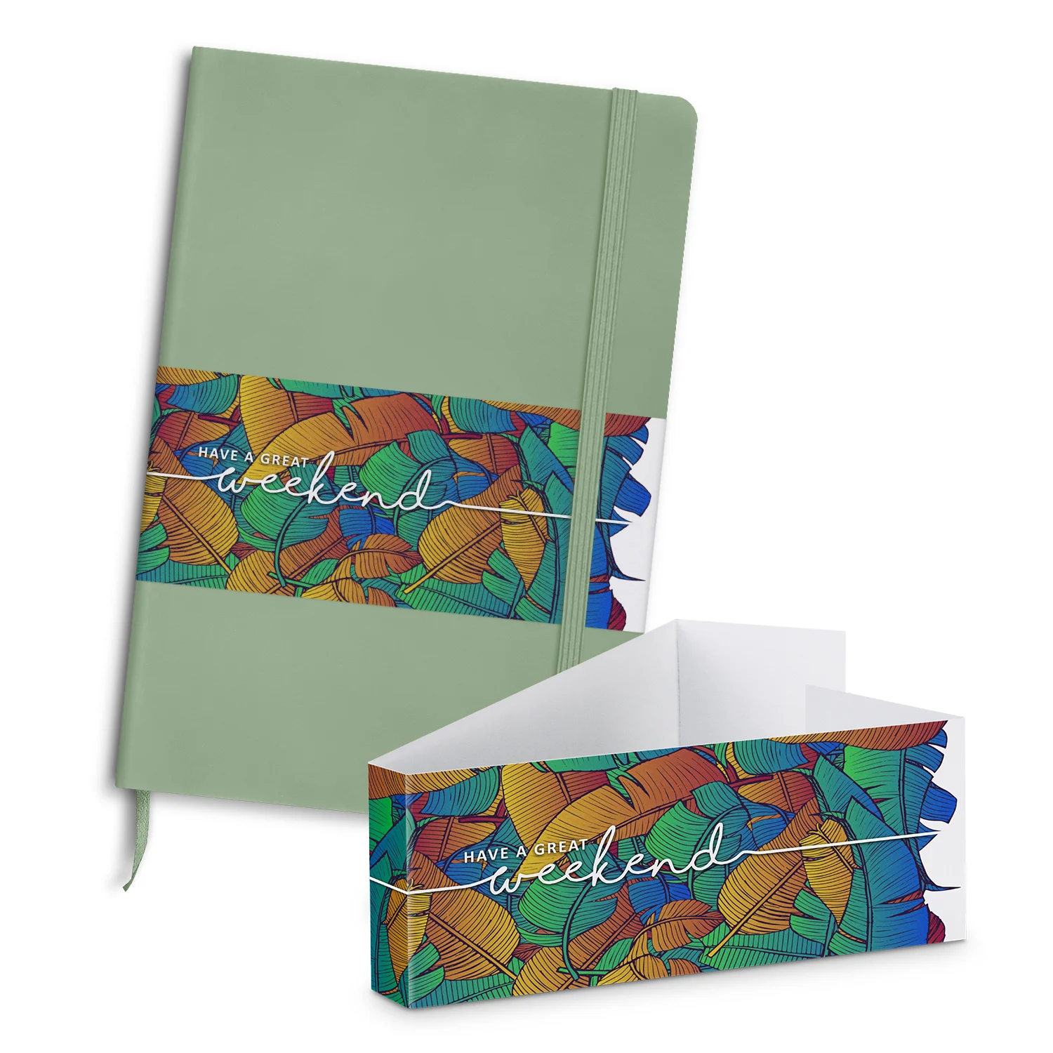 Custom Printed Omega Notebook Belly Band Online In Perth Australia