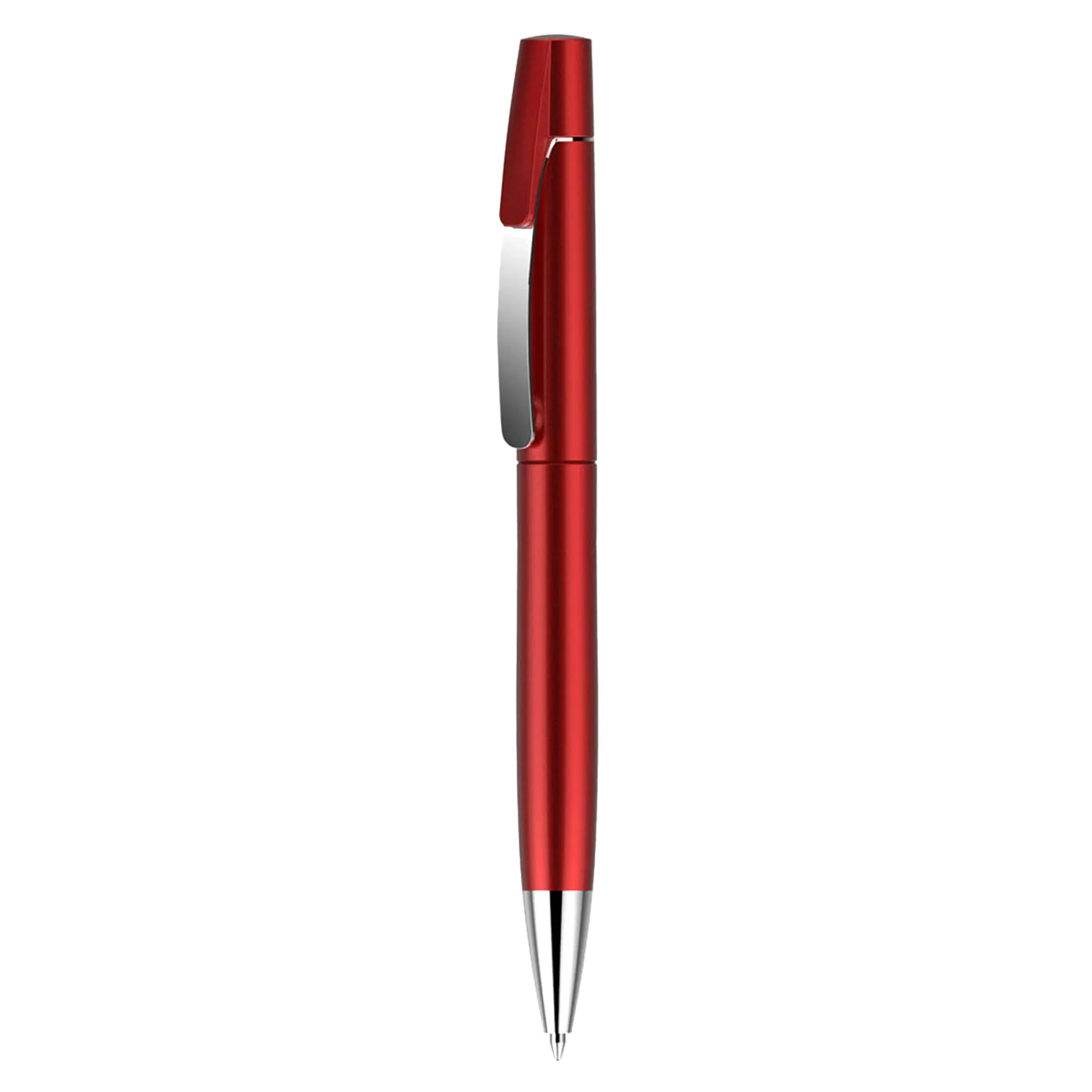 Custom Printed Shink Red Plastic Pens Online In Perth Australia