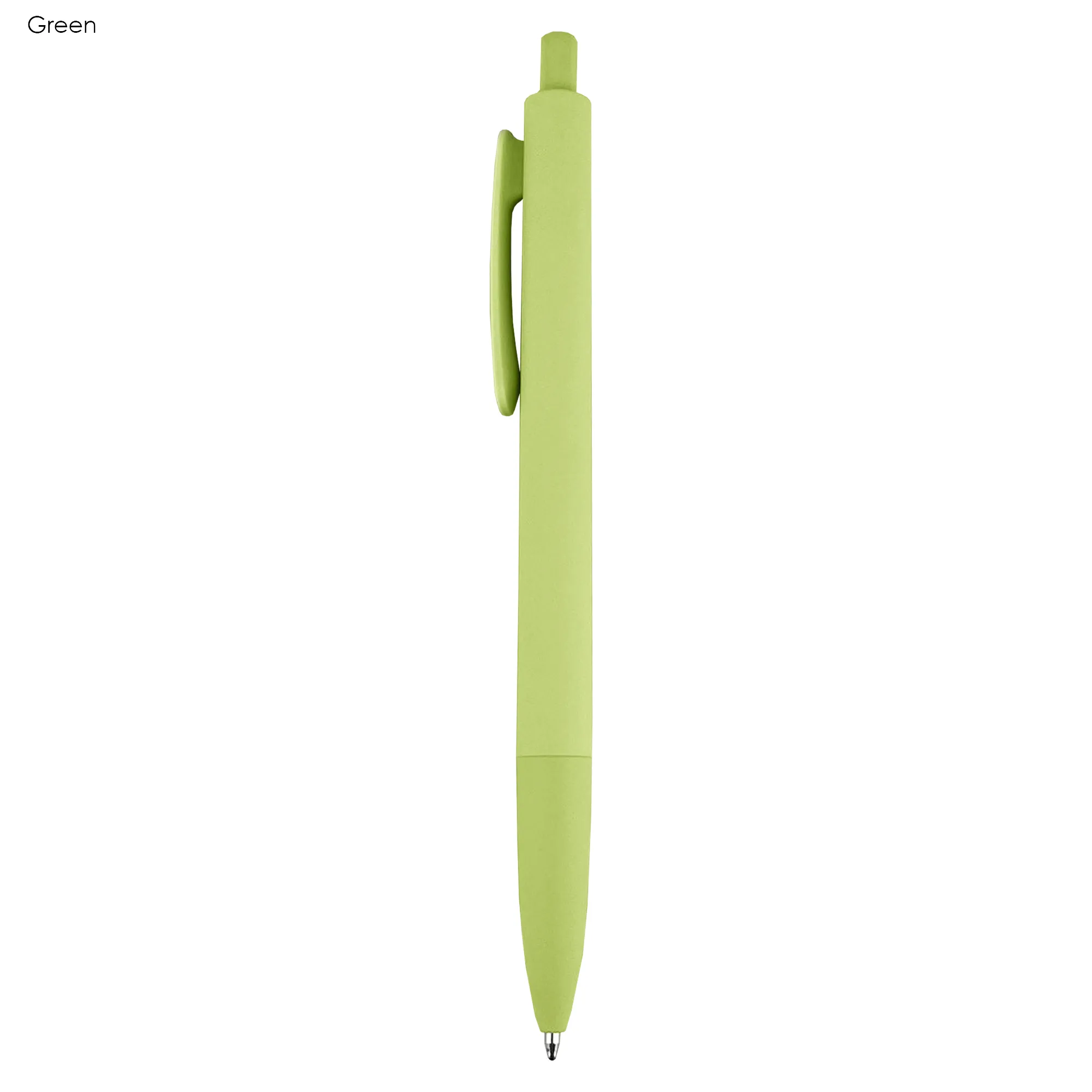 Custom Printed Smooth Light Green Plastic Pens Online In Perth Australia