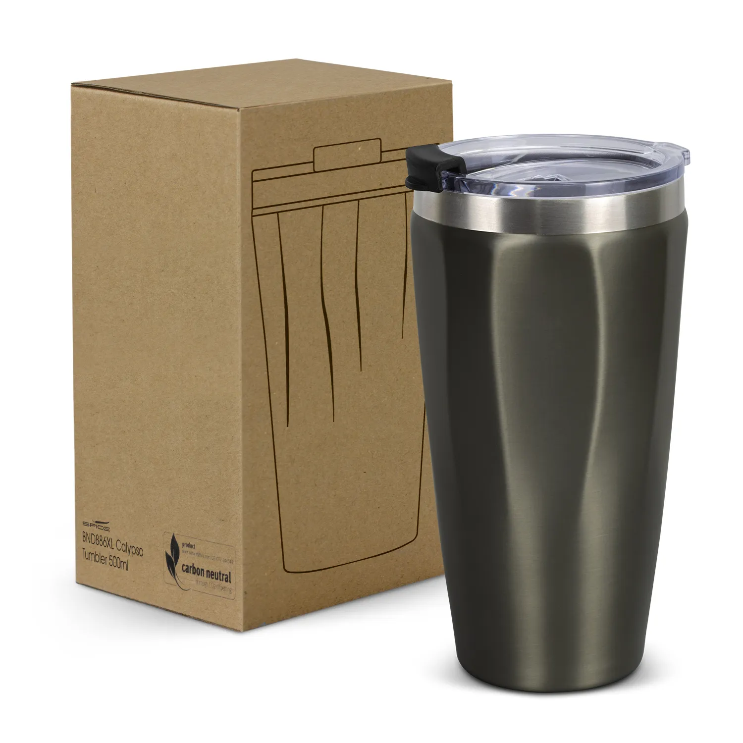 Custom Printed Spice Calypso Vacuum Tumbler 500Ml Main Online In Perth Australia