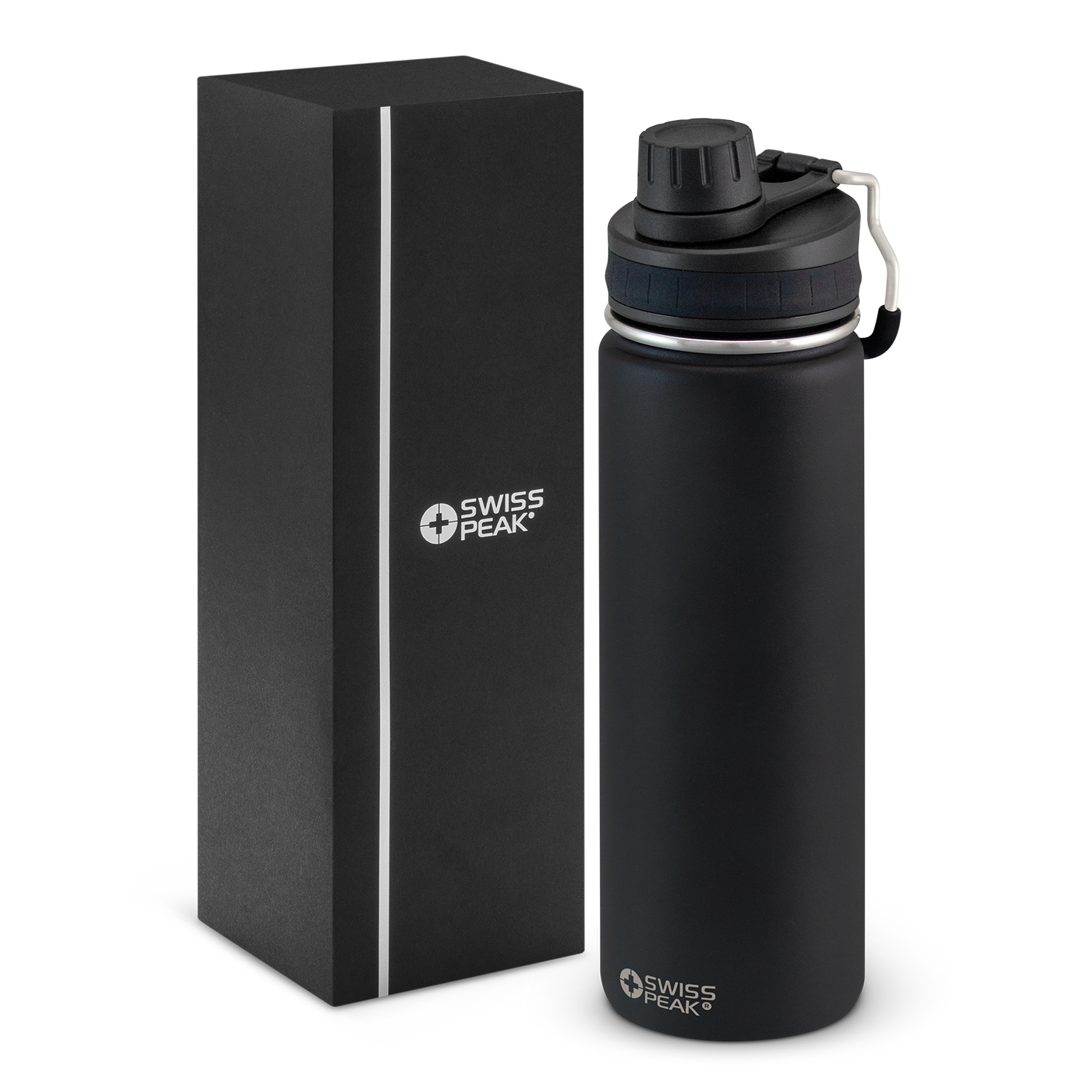 Custom Printed Swiss Peak Vacuum Main Insulated Bottles Online In Perth Australia