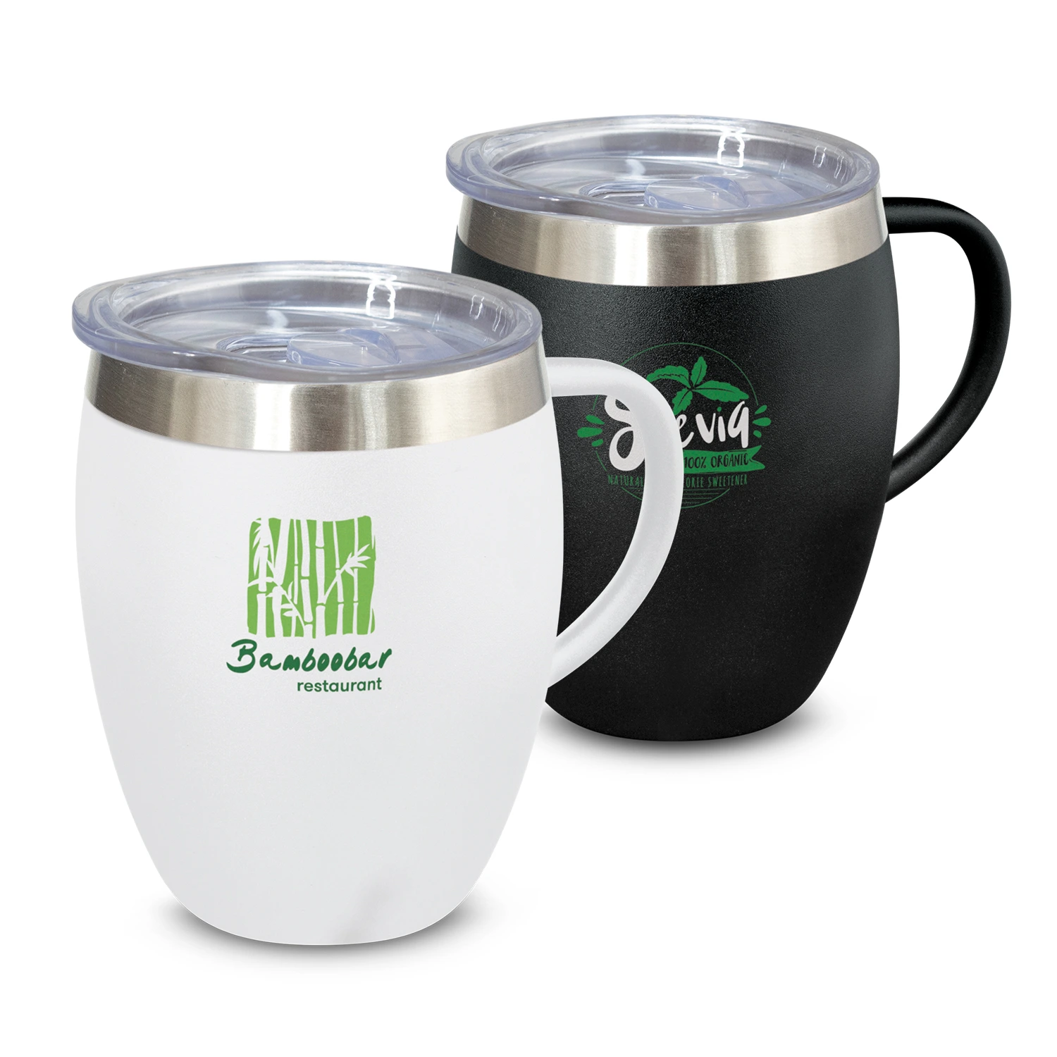 Custom Printed Verona Vacuum Cup with Handle Main Online In Perth Australia