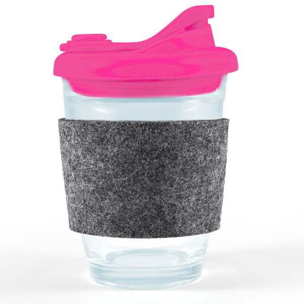  Custom Printed Vienna Coffee Cup Snap Lid Rpet Band Pink Glass Mugs Online In Perth Australia 