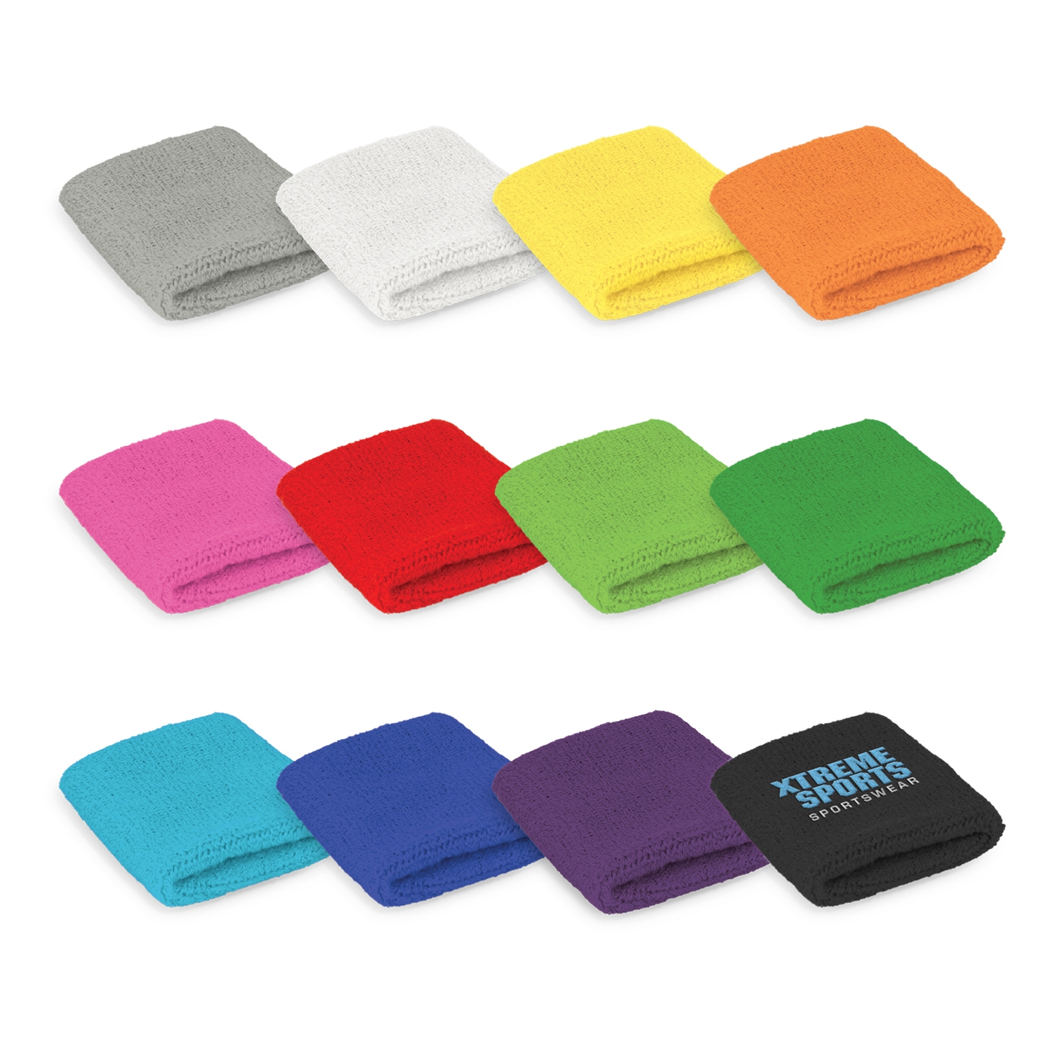 Order Custom Printed Wrist Sweat Bands Online Perth 