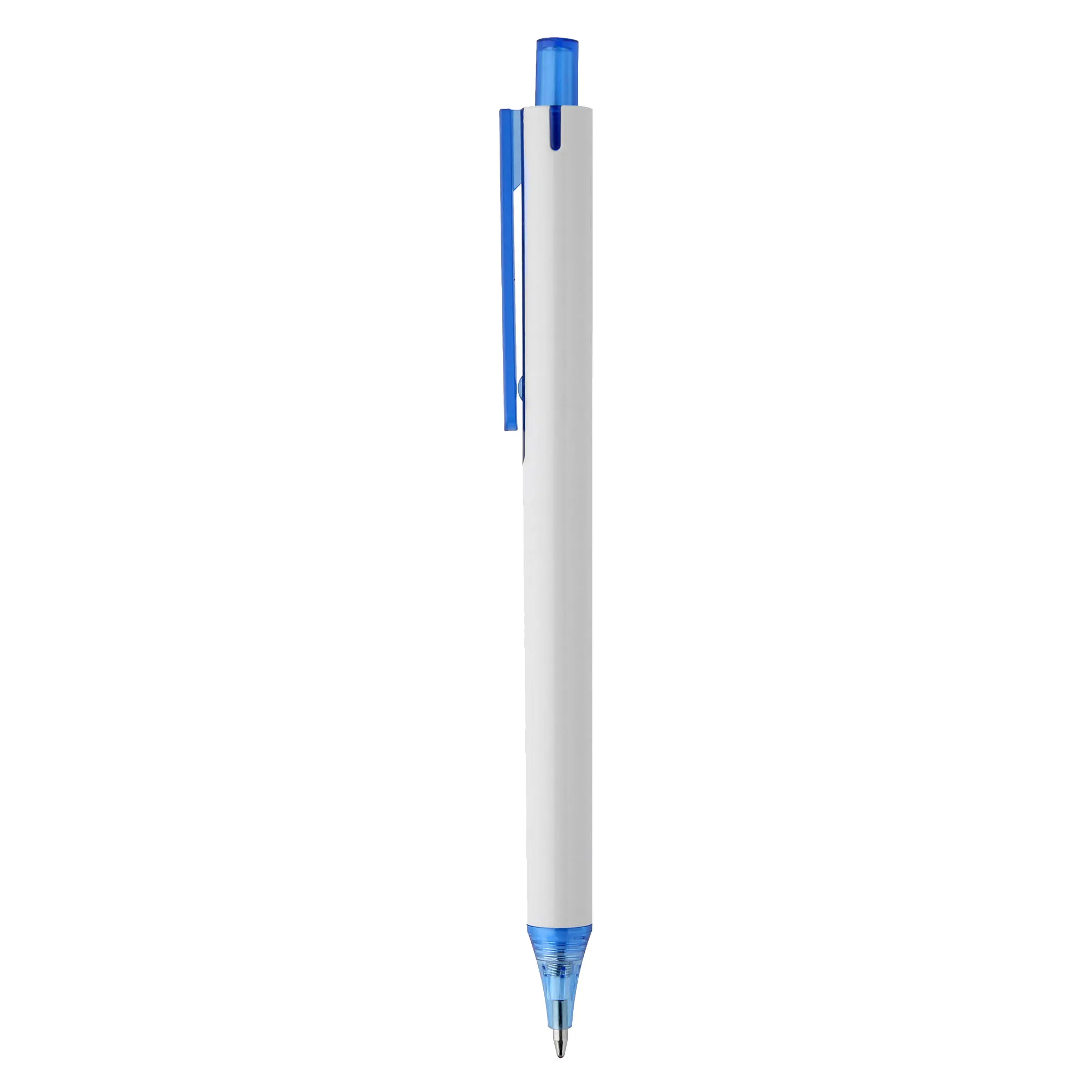 Custom Printed York White Light Blue Plastic Pens Online In Perth Australia