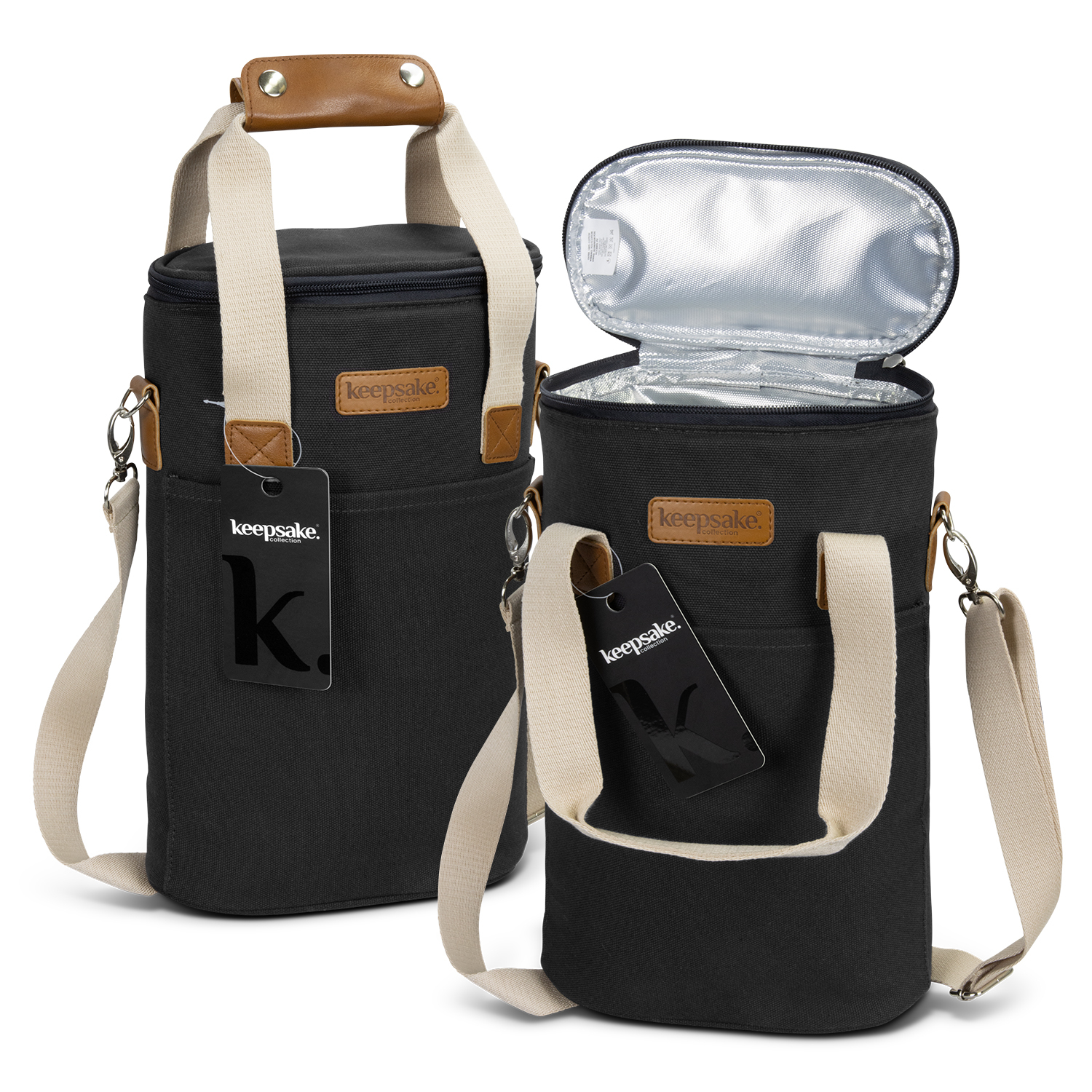 Buy Bulk Keepsake Carbon Merchant Wine Cooler Bag Online in Perth 