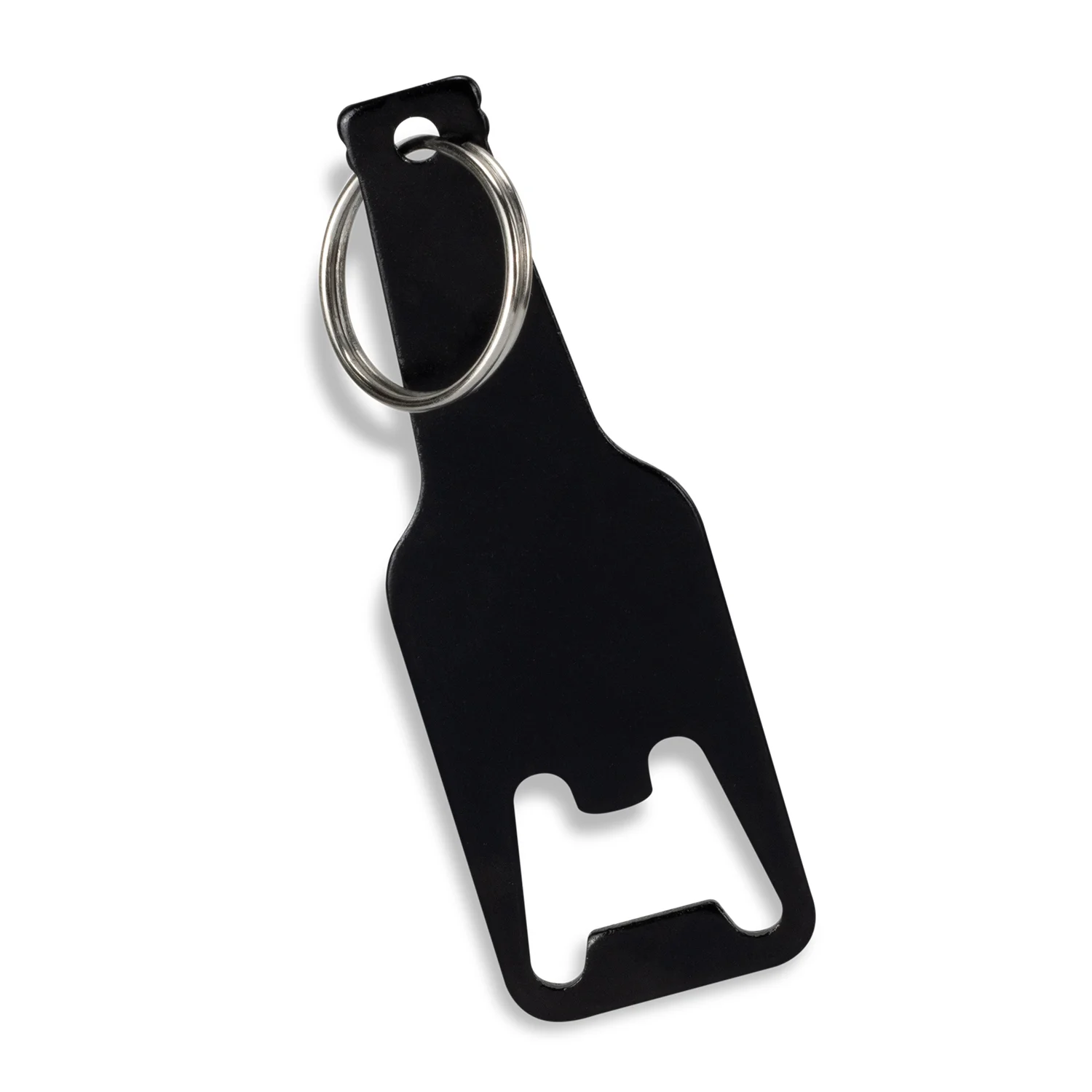 Personalised Bulk Beverage Bottle Opener Key Ring Black Online In Perth Australia