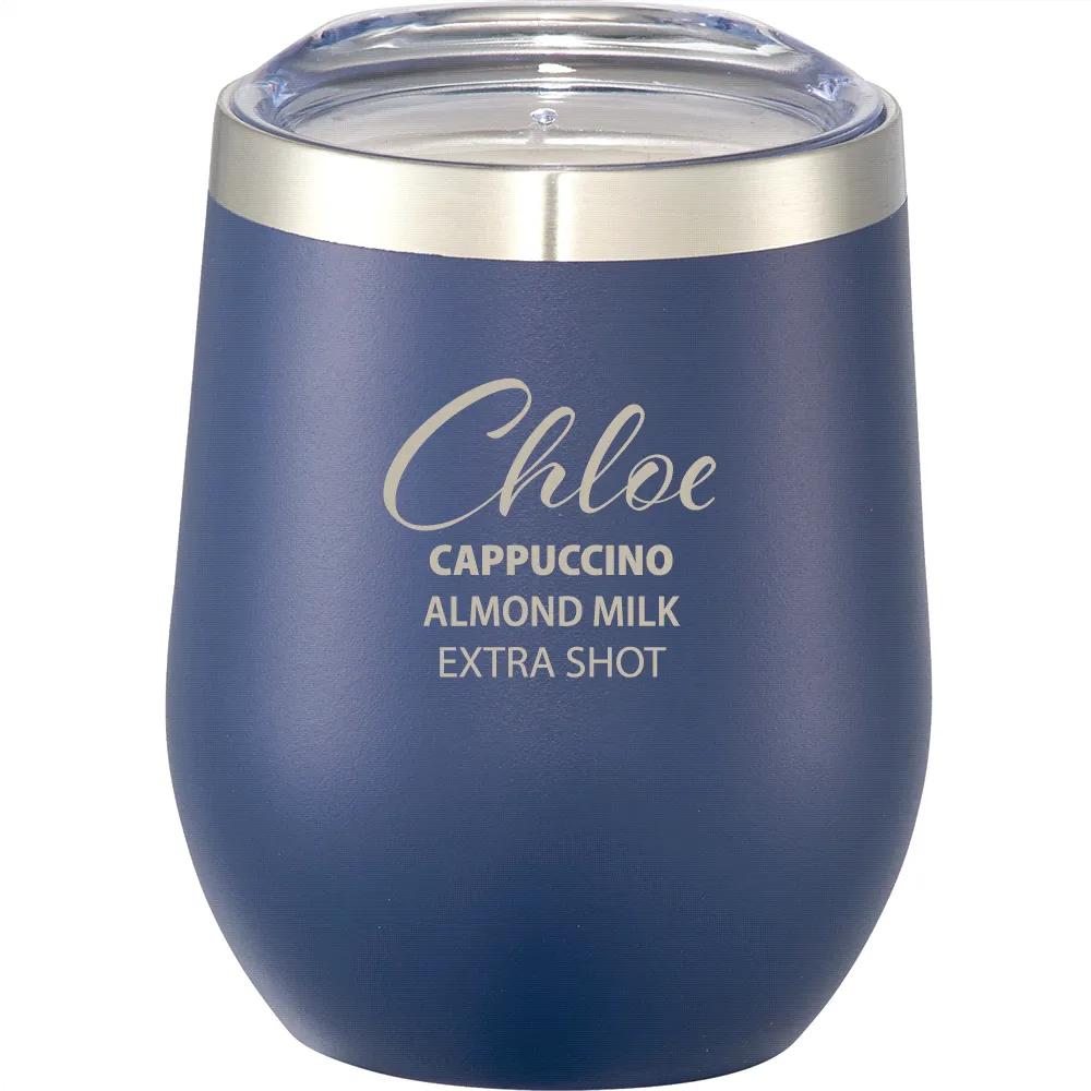 Personalised Bulk Corzo Copper Vac Insulated Cup 350Ml Navy Online In Perth Australia