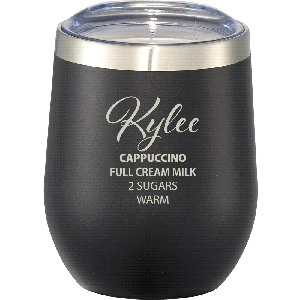 Personalised Bulk Corzo Copper Vac Insulated Cup 350Ml Printed Black Online In Perth Australia