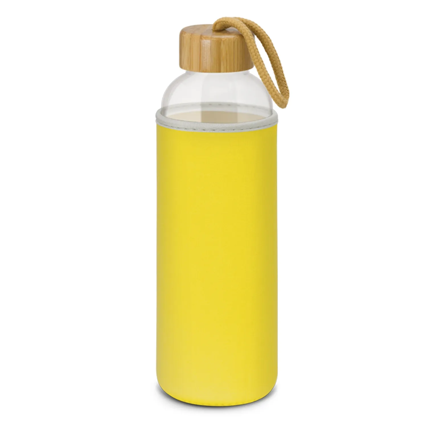 Personalised Bulk Eden Glass Neoprene Sleeve Yellow Drink Bottle Online In Perth Australia