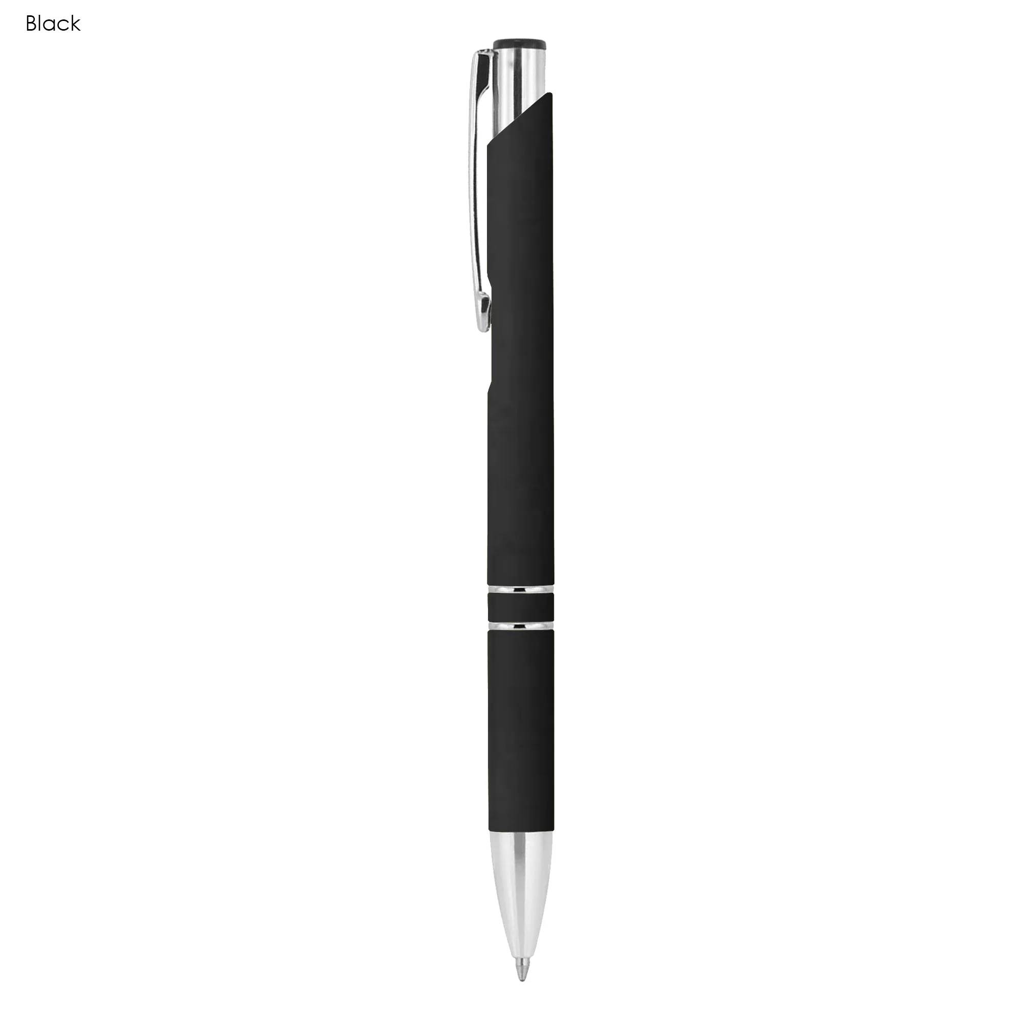 Personalised Bulk Euroauz Rubberised Black Metal Wood Pens Online In Perth Australia