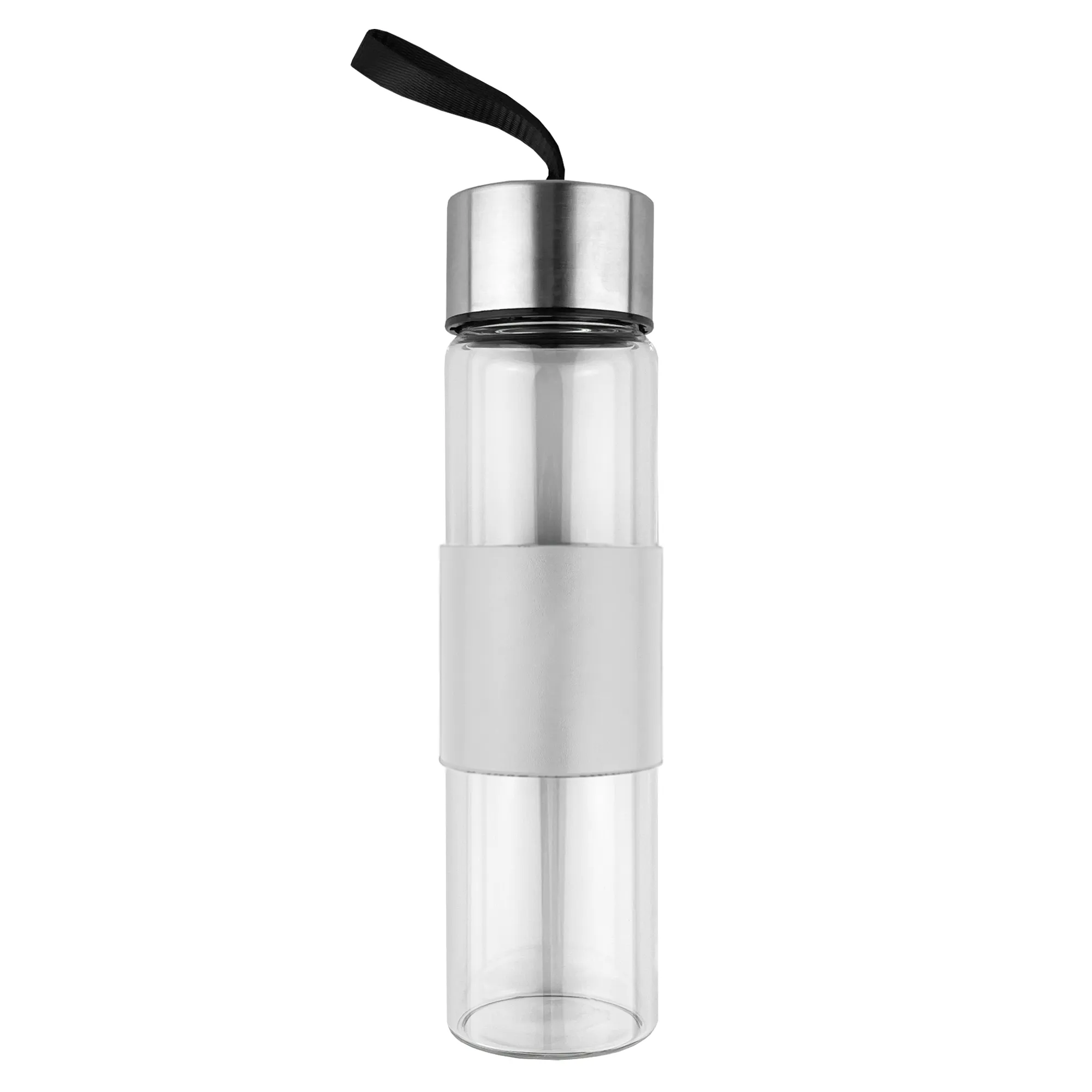 Personalised Bulk Evoke Glass White Drink Bottle Online In Perth Australia