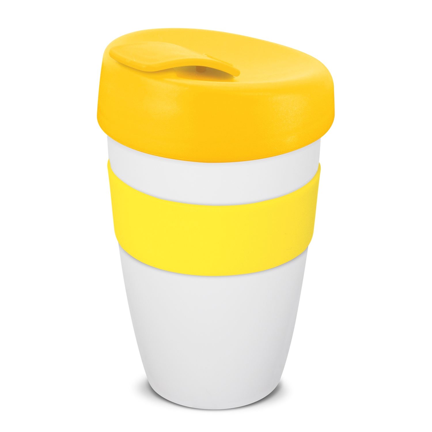  Personalised Bulk Express Cup Deluxe Yellow Plastic Mugs Online In Perth Australia 