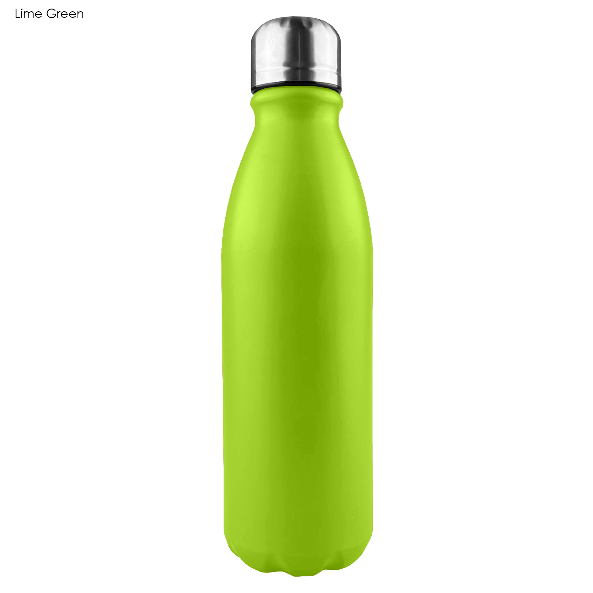 Personalised Bulk Komo Shiny Aluminium Drink Single Wall Lime Green Stainless Bottle Online In Perth Australia