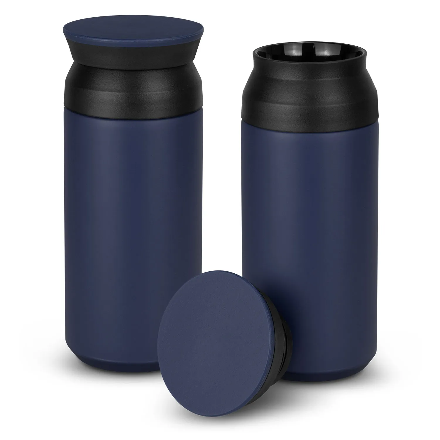 Personalised Bulk Lavita Vacuum Cup Matt Navy Travel Mug Online In Perth Australia