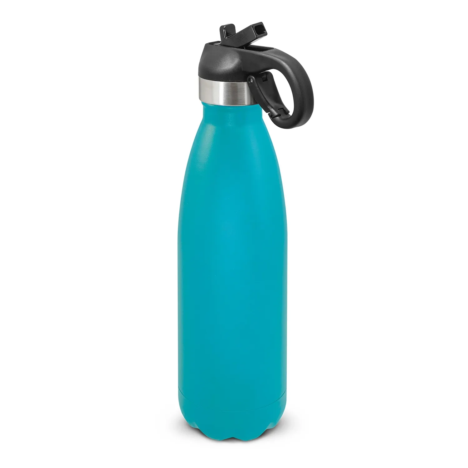 Personalised Bulk Mirage Powder Coated Vacuum Bottle Flip Lid Light Blue Online In Perth Australia