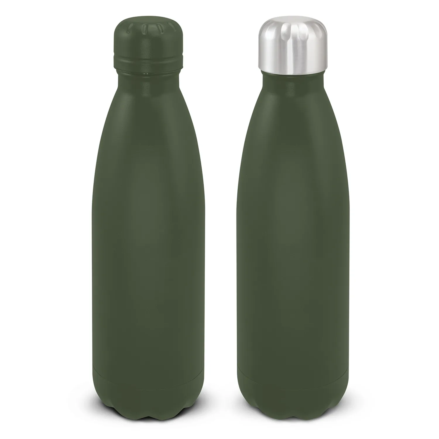 Personalised Bulk Mirage Powder Coated Vacuum Bottle Olive Online In Perth Australia