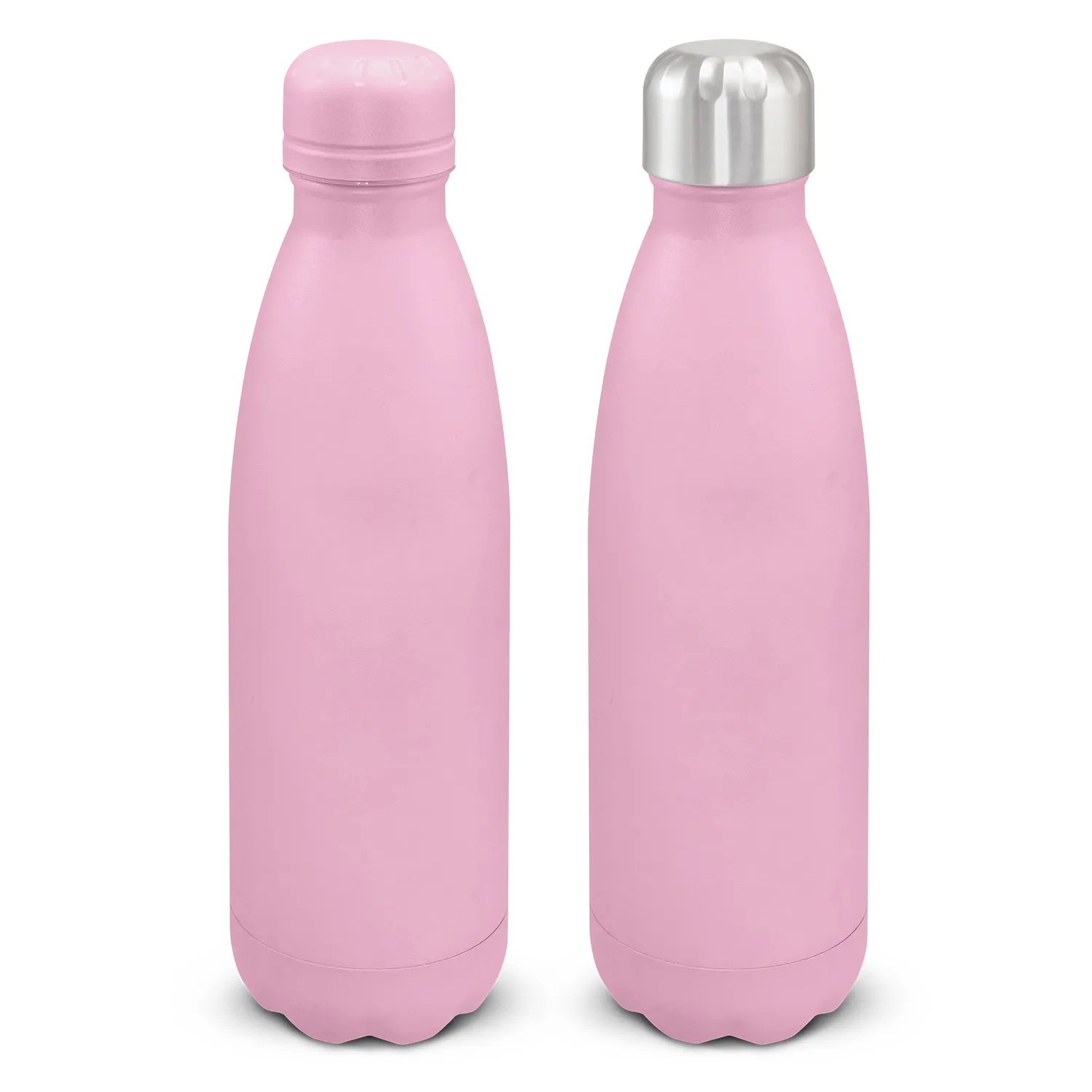 Personalised Bulk Mirage Powder Coated Vacuum Bottle Pale Pink Online In Perth Australia